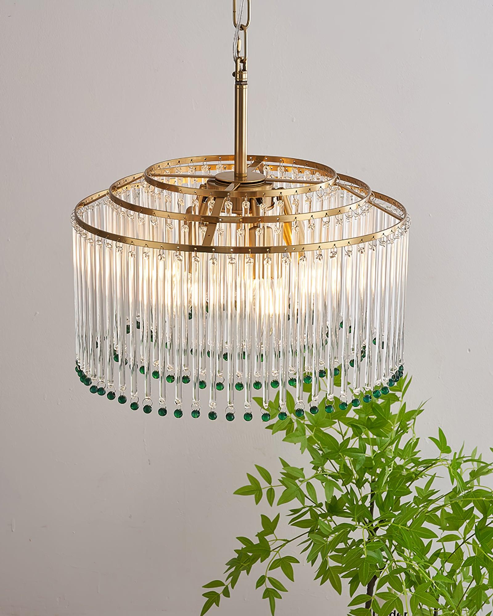 Ulcarir Postmodern Luxury Metal Glass Chandelier - Blowlighting
