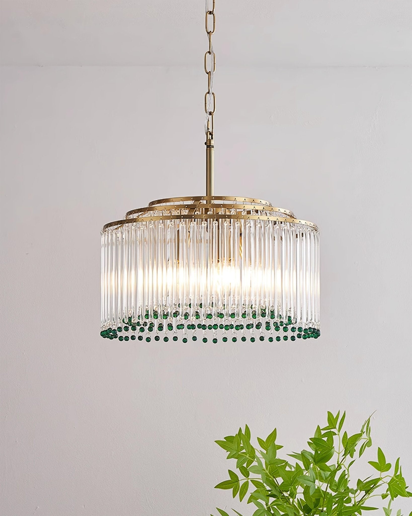 Ulcarir Postmodern Luxury Metal Glass Chandelier - Blowlighting