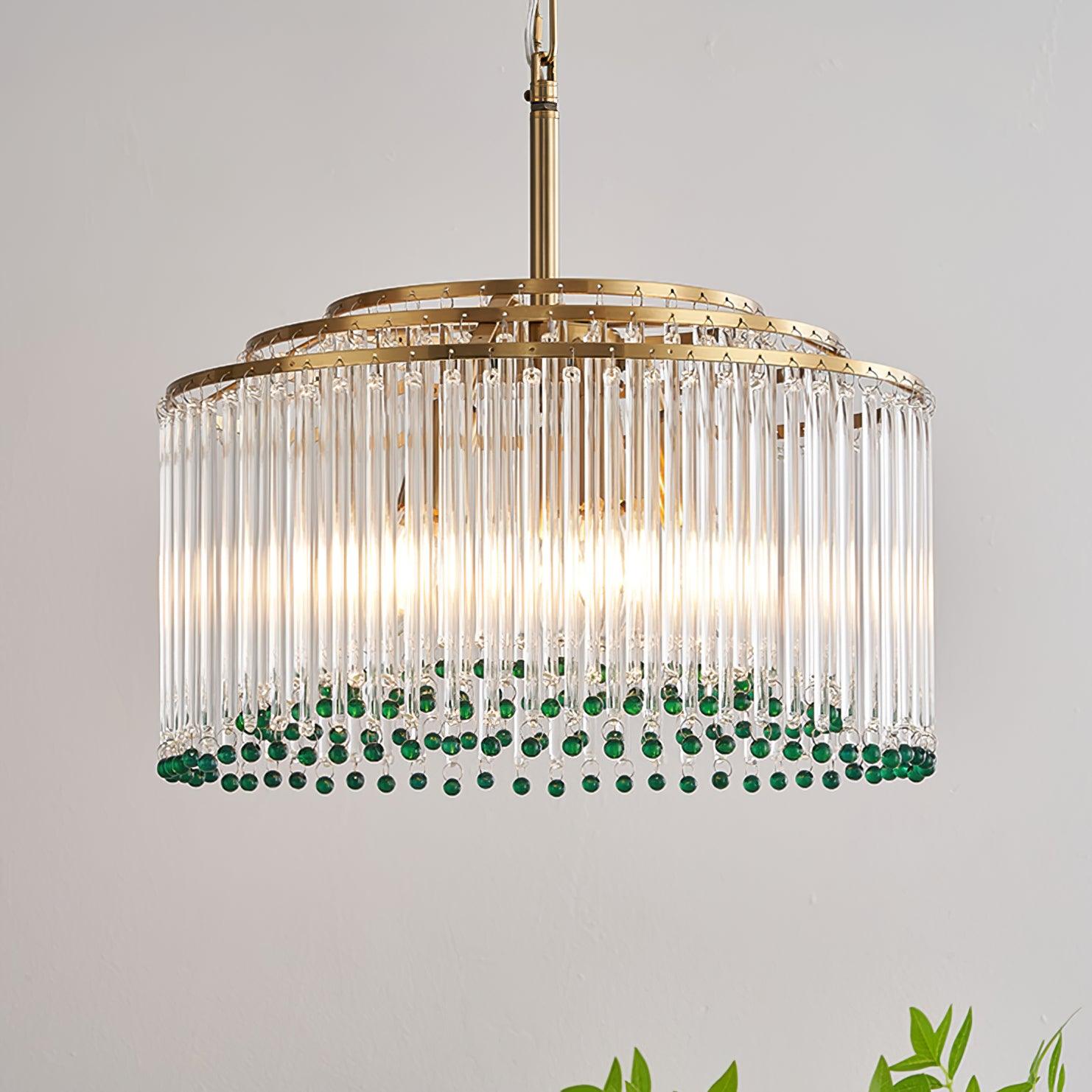 Ulcarir Postmodern Luxury Metal Glass Chandelier - Blowlighting