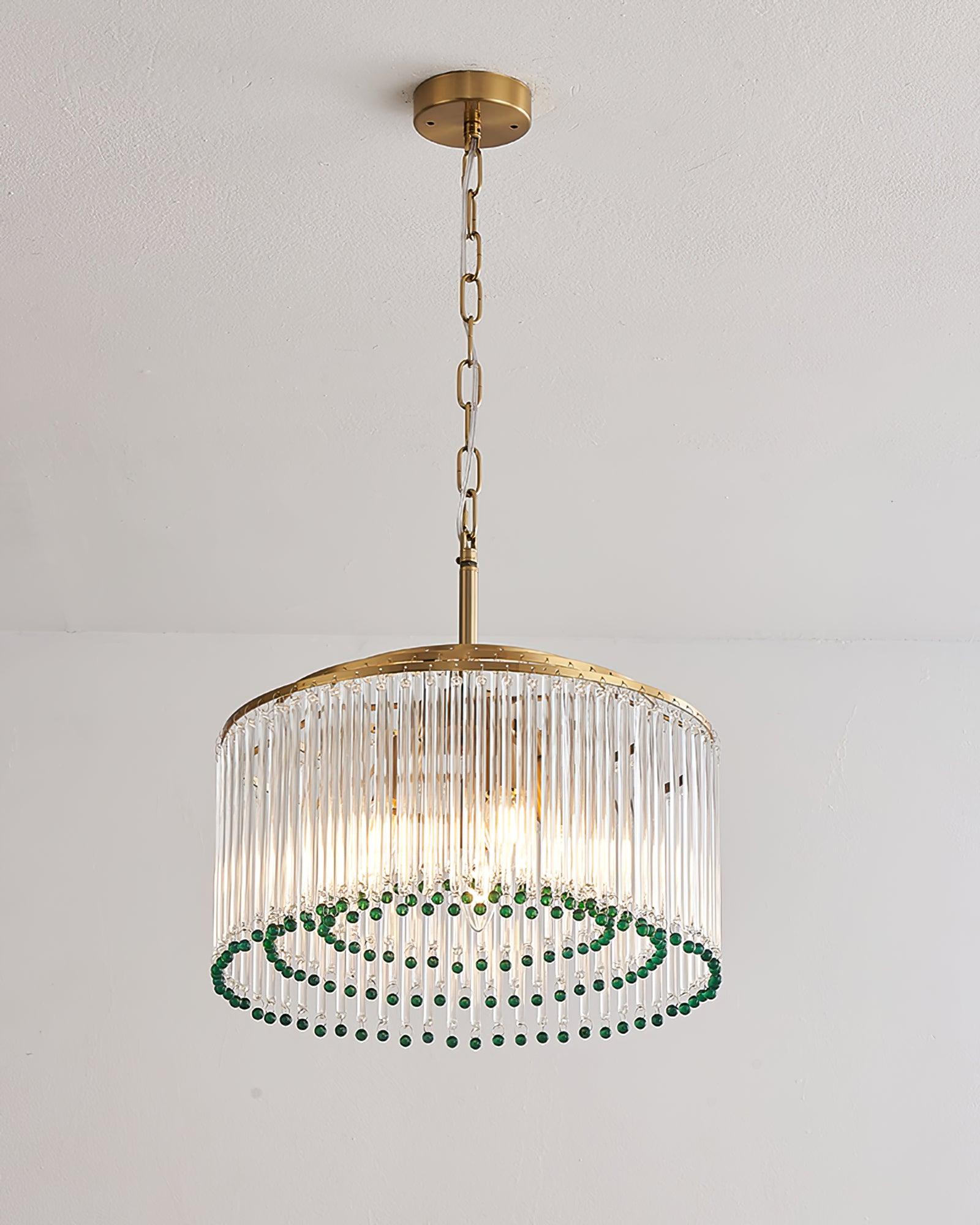 Ulcarir Postmodern Luxury Metal Glass Chandelier - Blowlighting