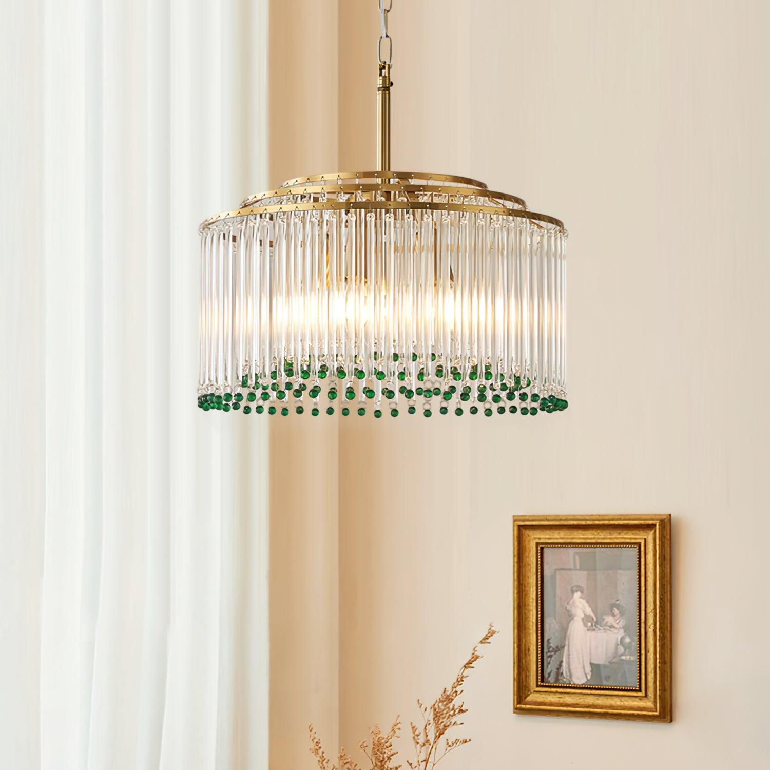 Ulcarir Postmodern Luxury Metal Glass Chandelier - Blowlighting