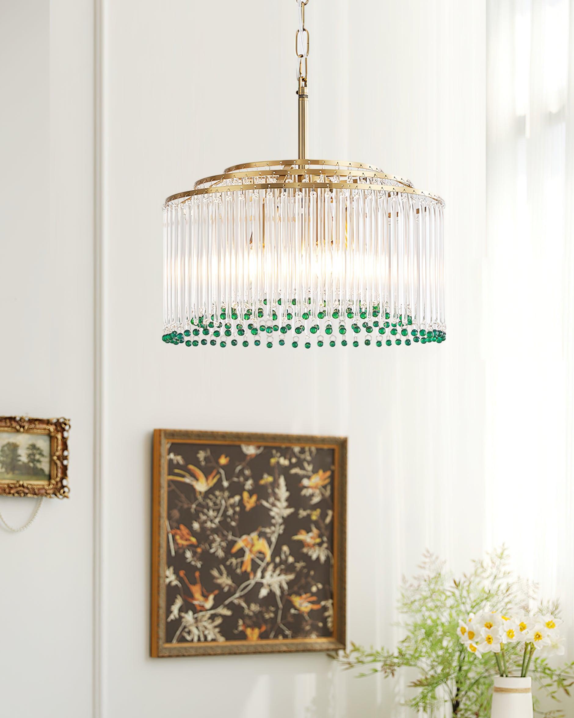 Ulcarir Postmodern Luxury Metal Glass Chandelier - Blowlighting