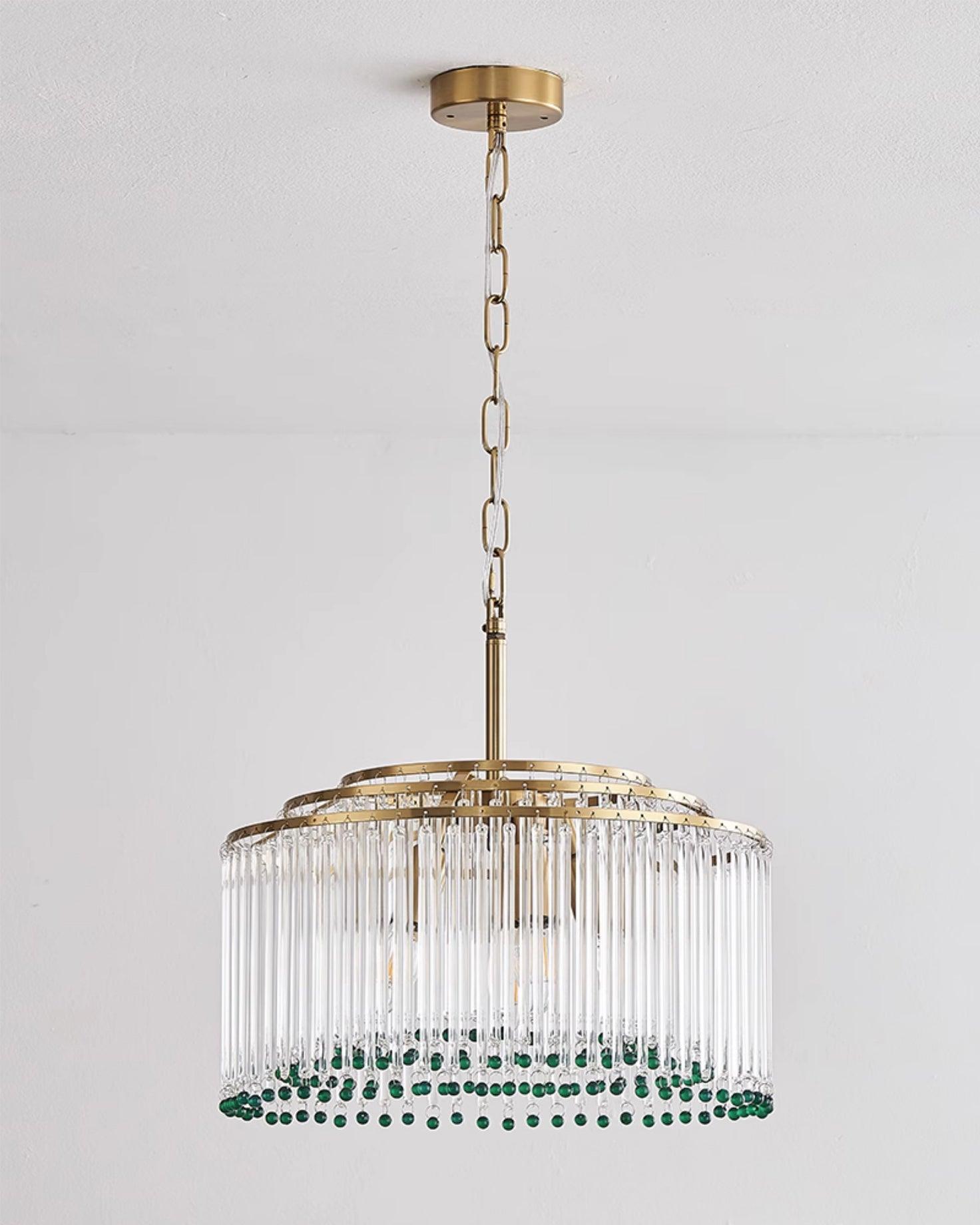 Ulcarir Postmodern Luxury Metal Glass Chandelier - Blowlighting