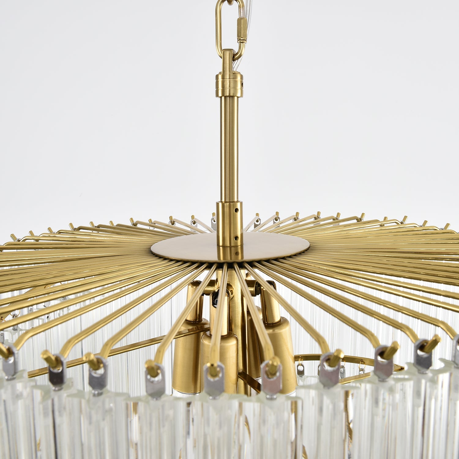 Paisley Modern Glass Chandelier - Blowlighting