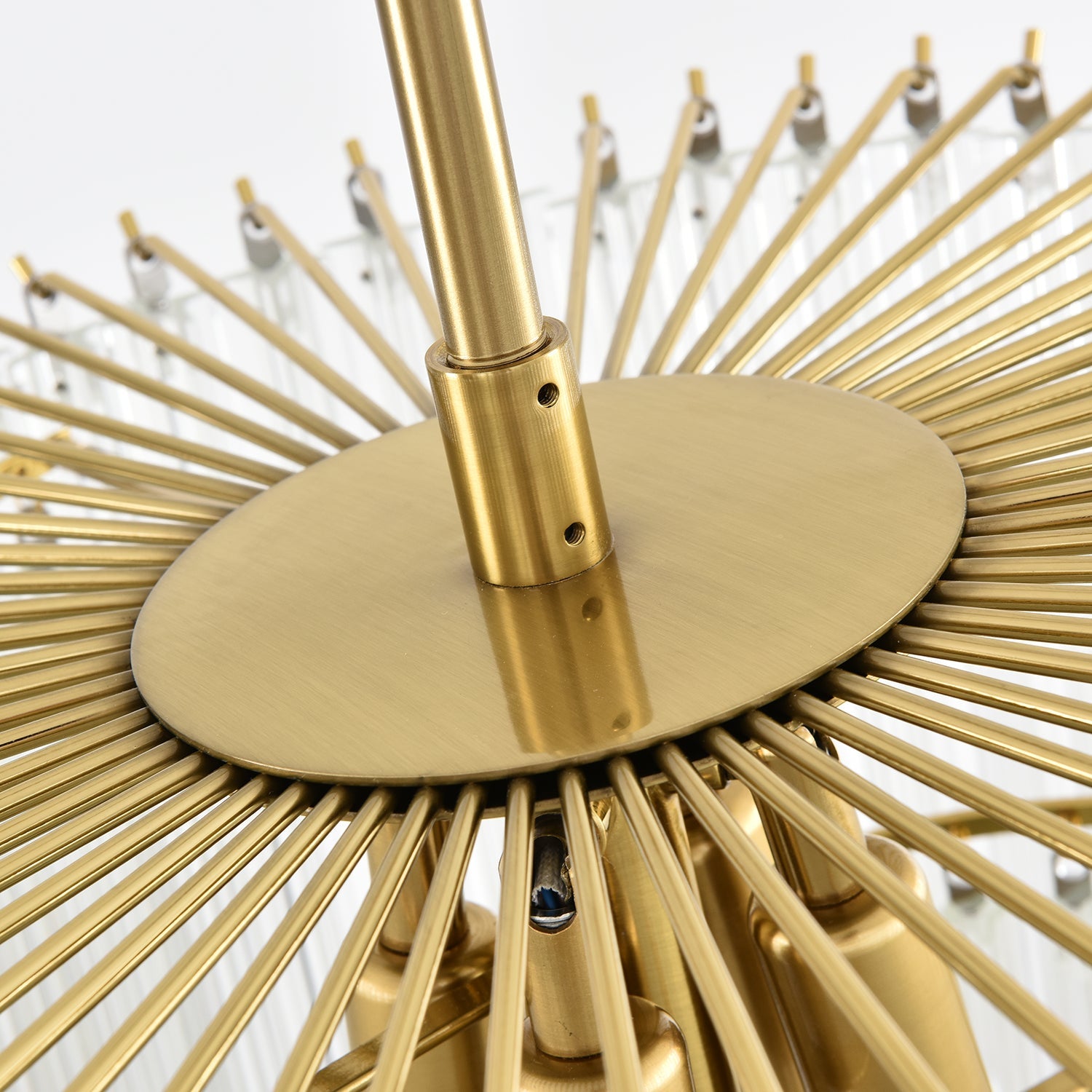 Paisley Modern Glass Chandelier - Blowlighting