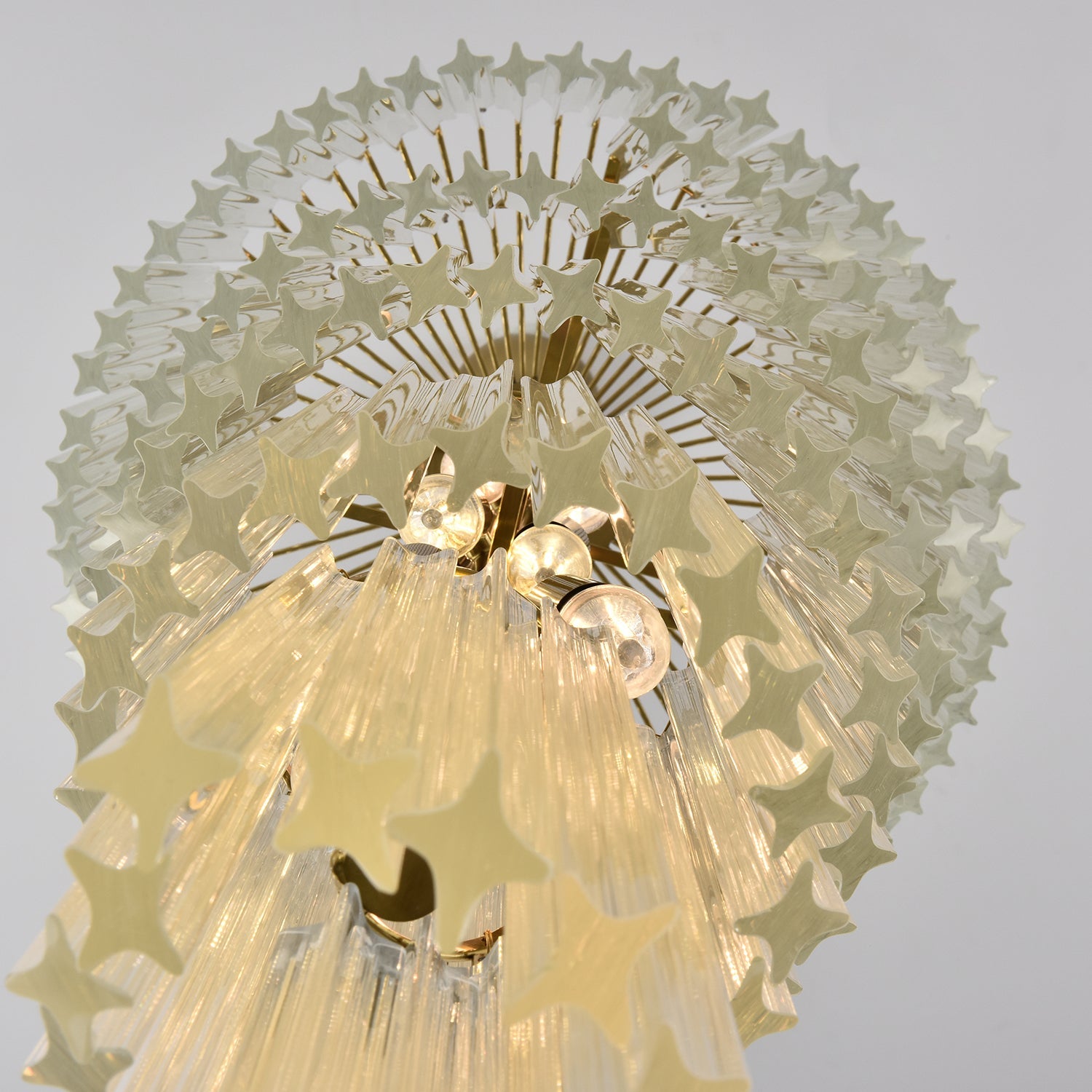 Paisley Modern Glass Chandelier - Blowlighting