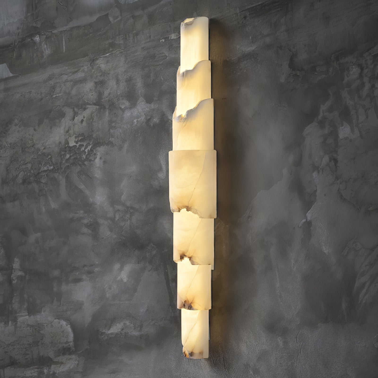 Elara Modern Alabaster Wall Light - Blowlighting
