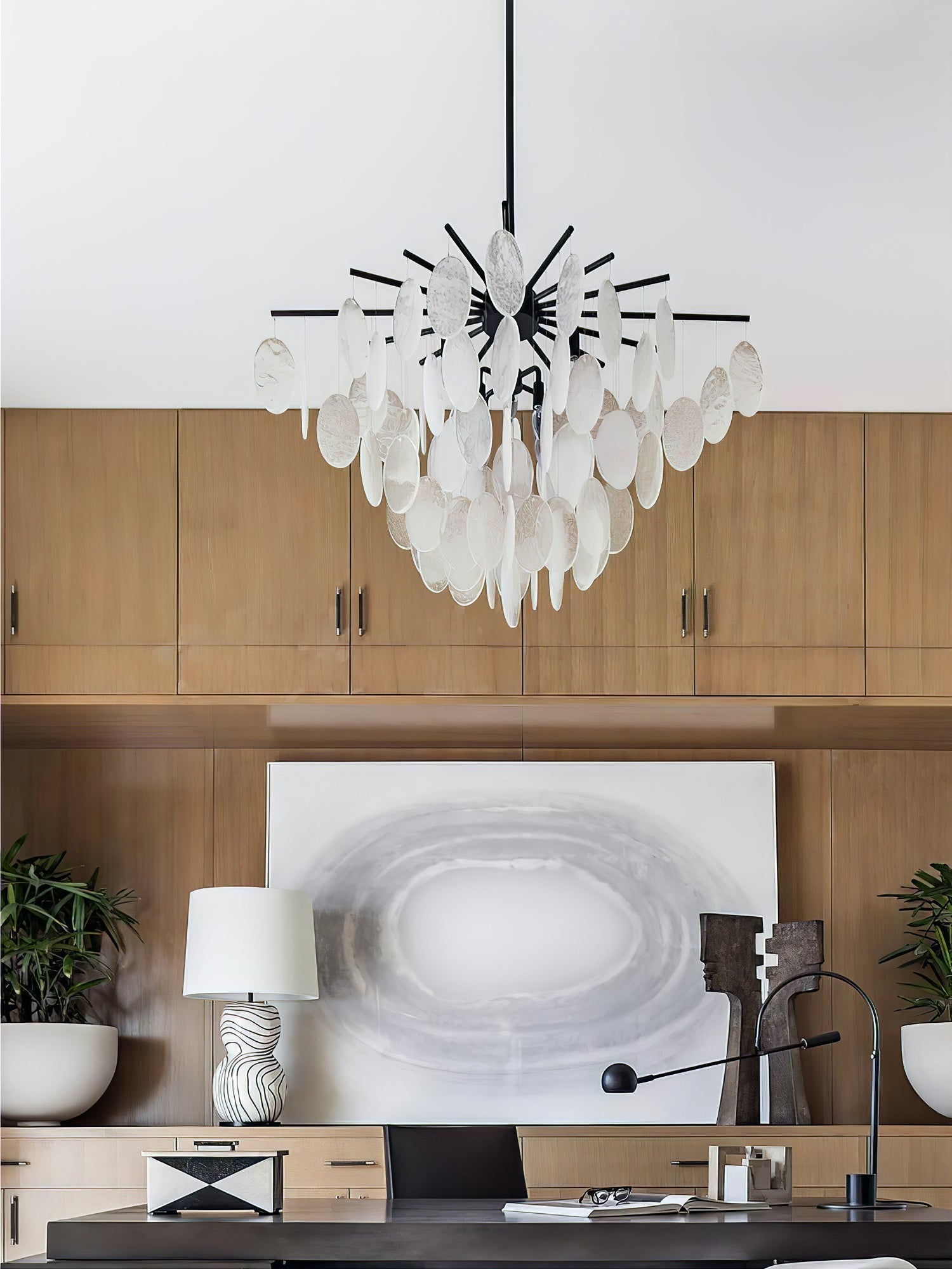 Isaiah Luxury Glass Chandelier - Blowlighting