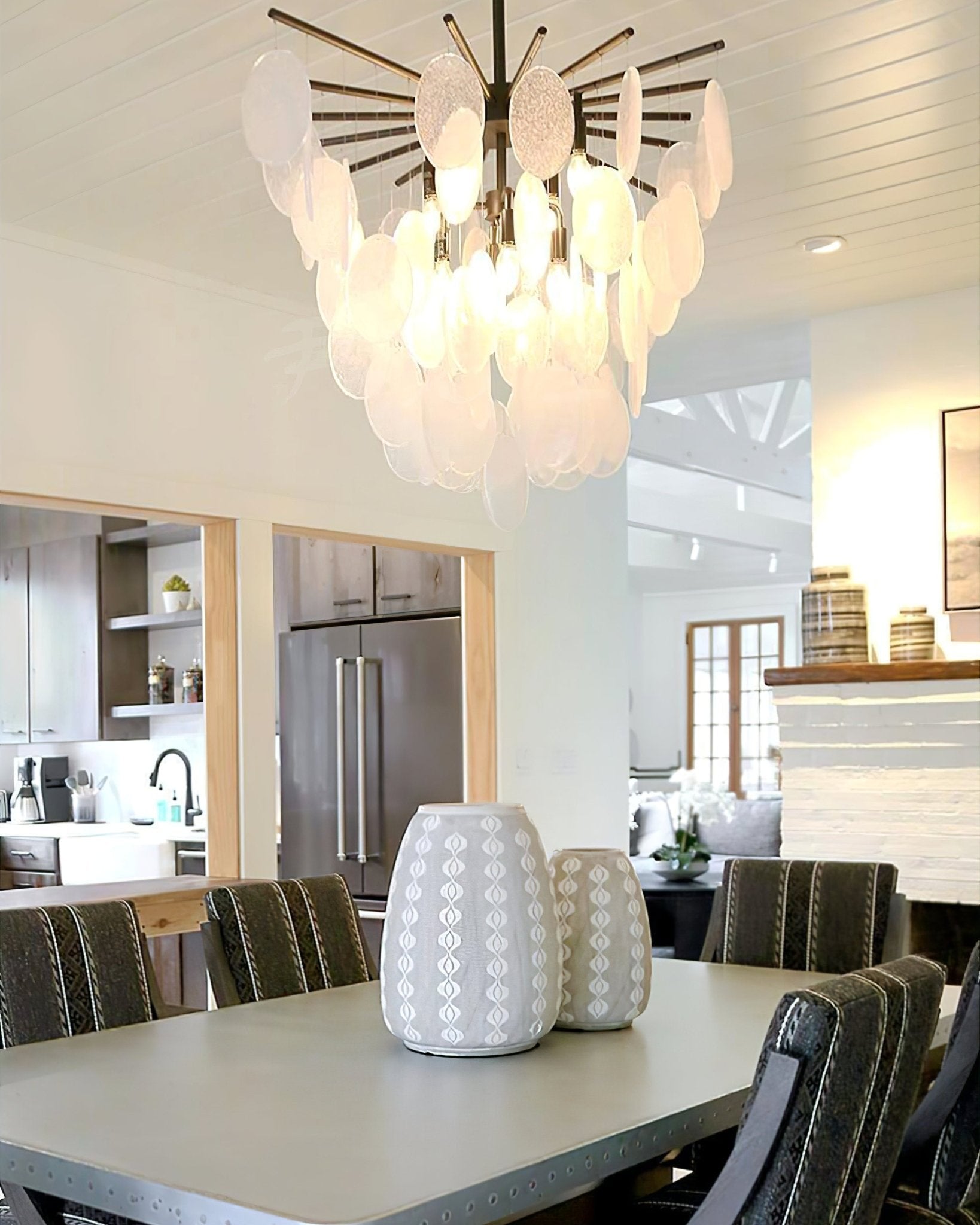 Isaiah Luxury Glass Chandelier - Blowlighting