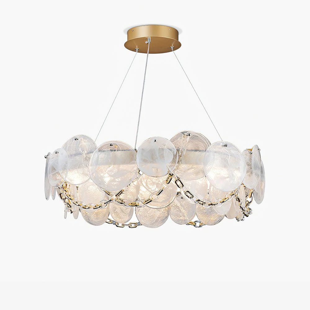 Ruby Luxury Glass Chandelier - Blowlighting