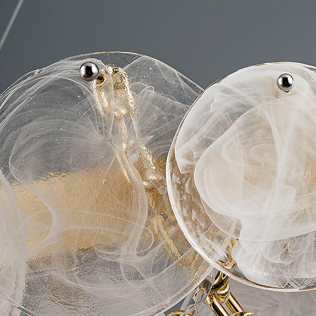 Ruby Luxury Glass Chandelier - Blowlighting