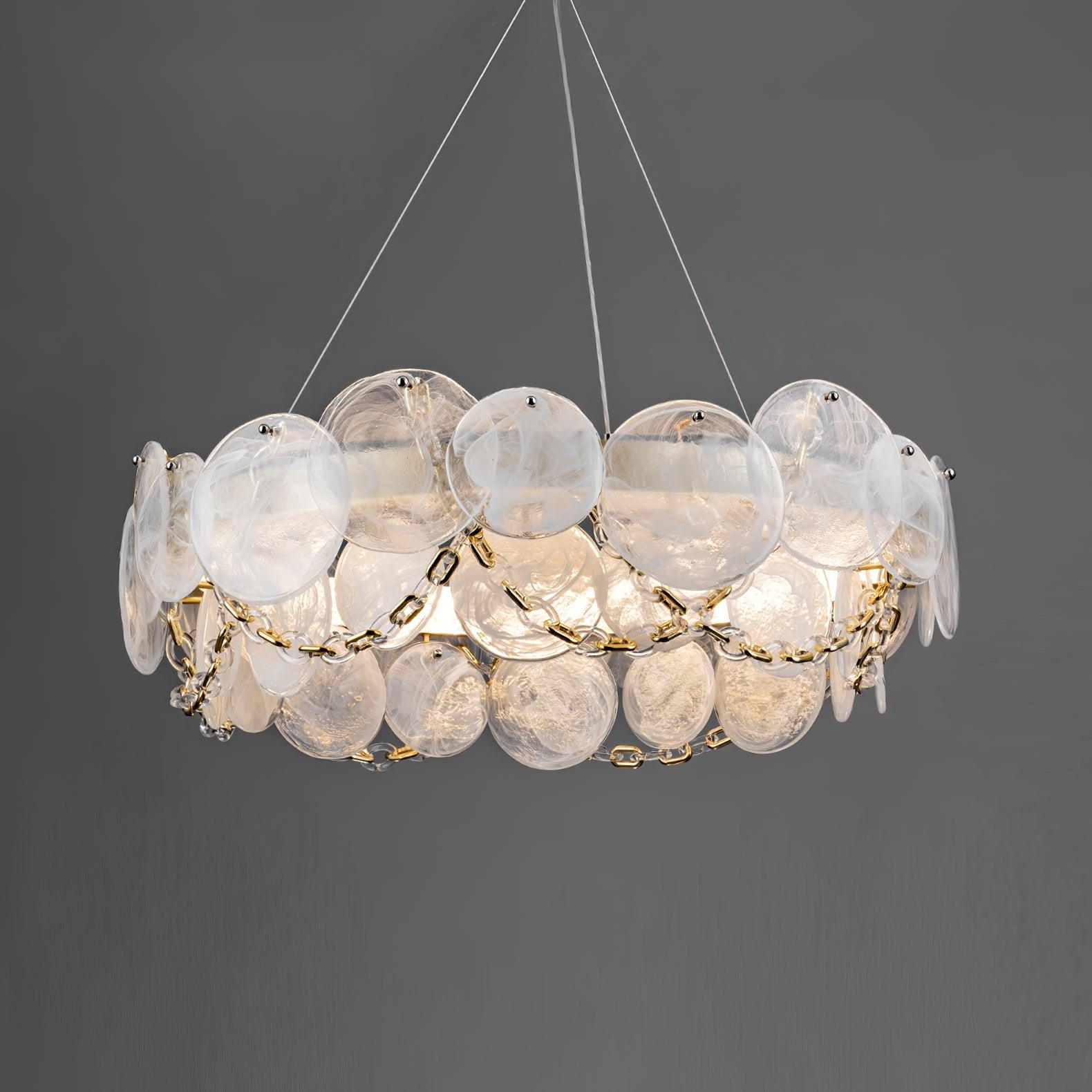 Ruby Luxury Glass Chandelier - Blowlighting