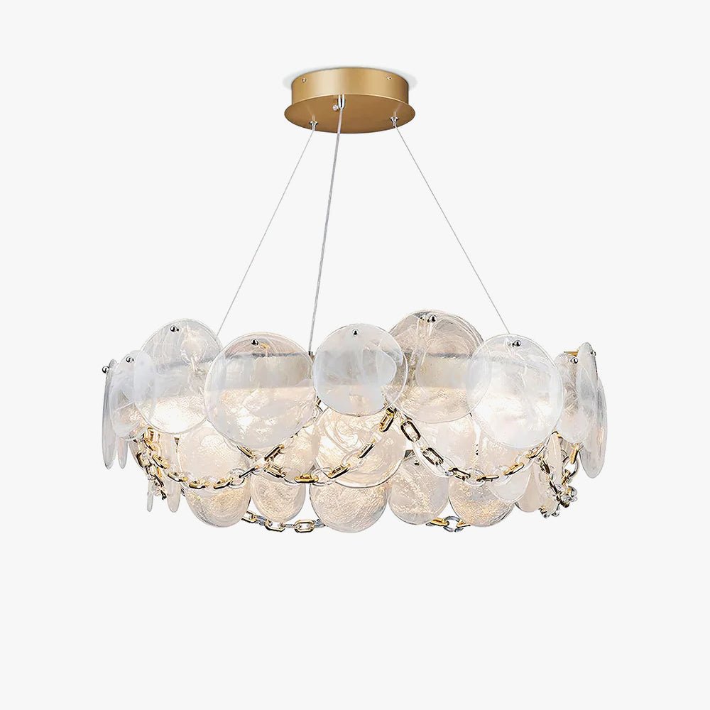 Ruby Luxury Glass Chandelier - Blowlighting