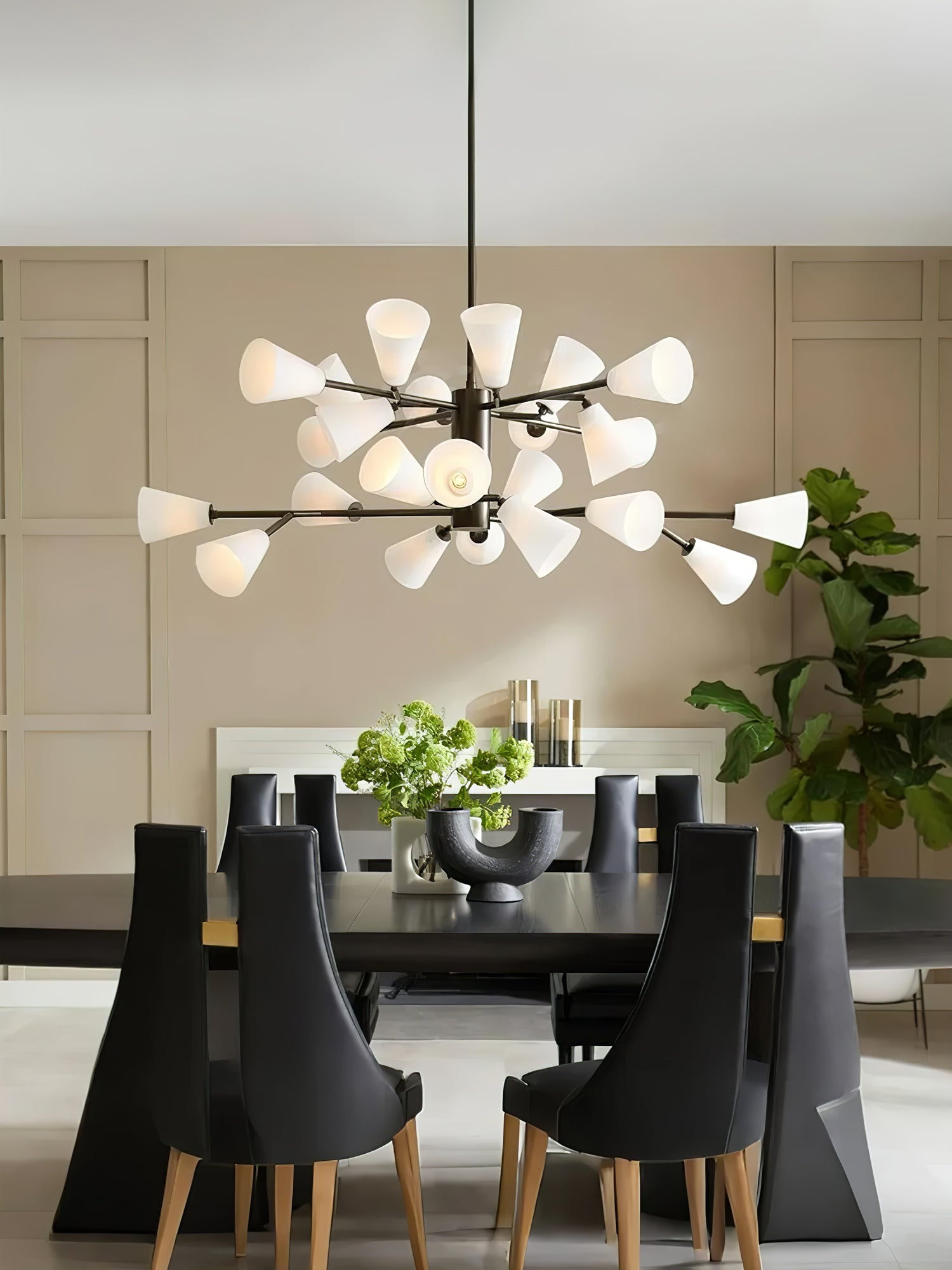 Lily Luxury Metal Chandelier - Blowlighting