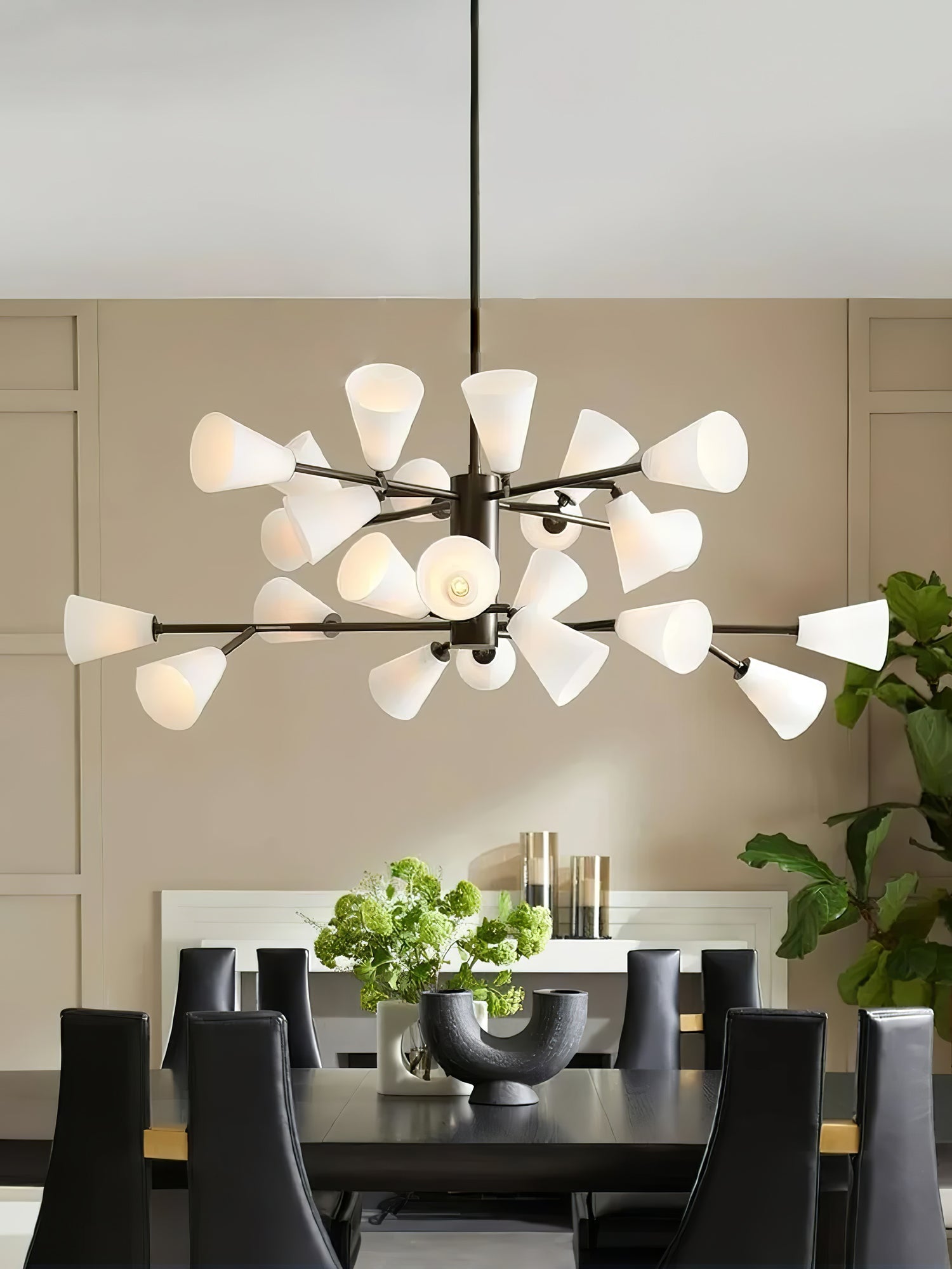 Lily Luxury Metal Chandelier - Blowlighting