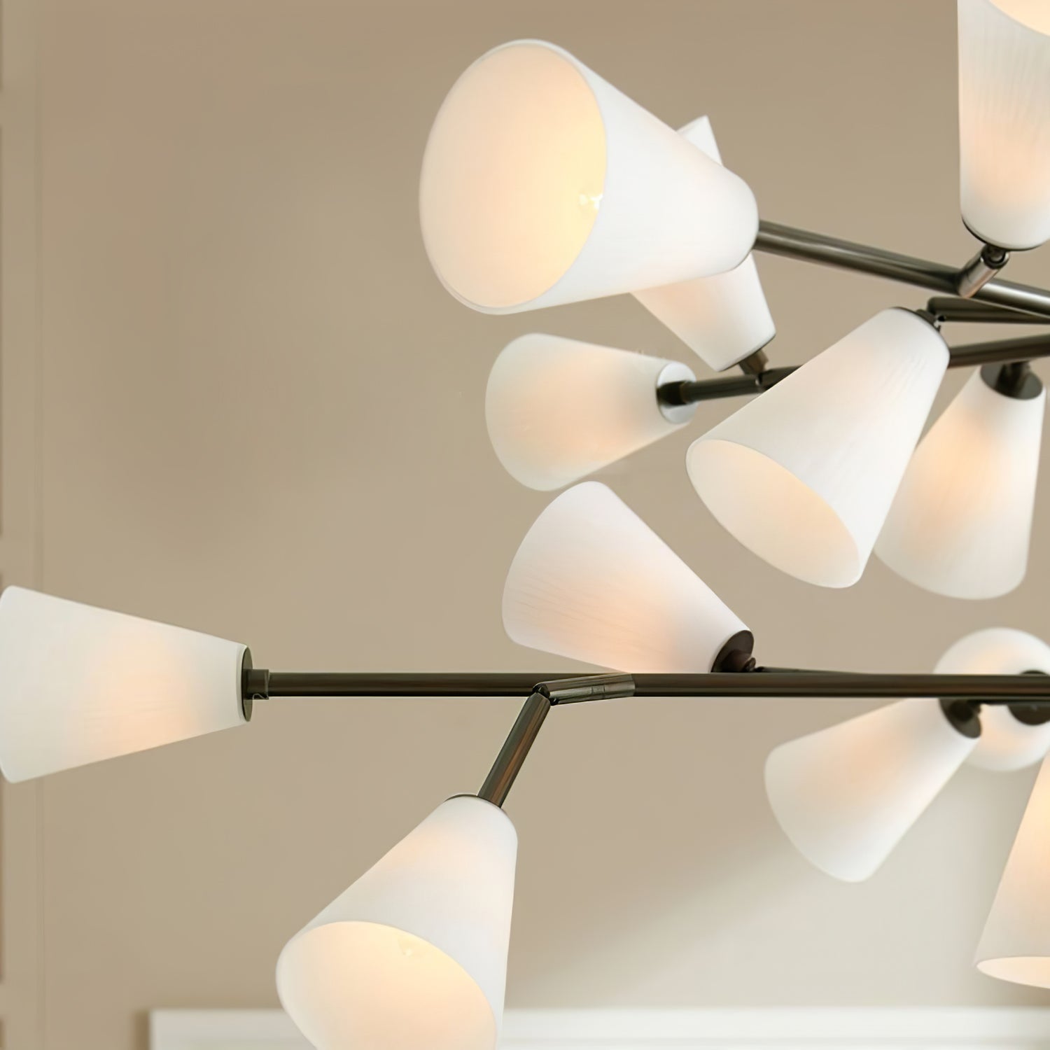 Lily Luxury Metal Chandelier - Blowlighting