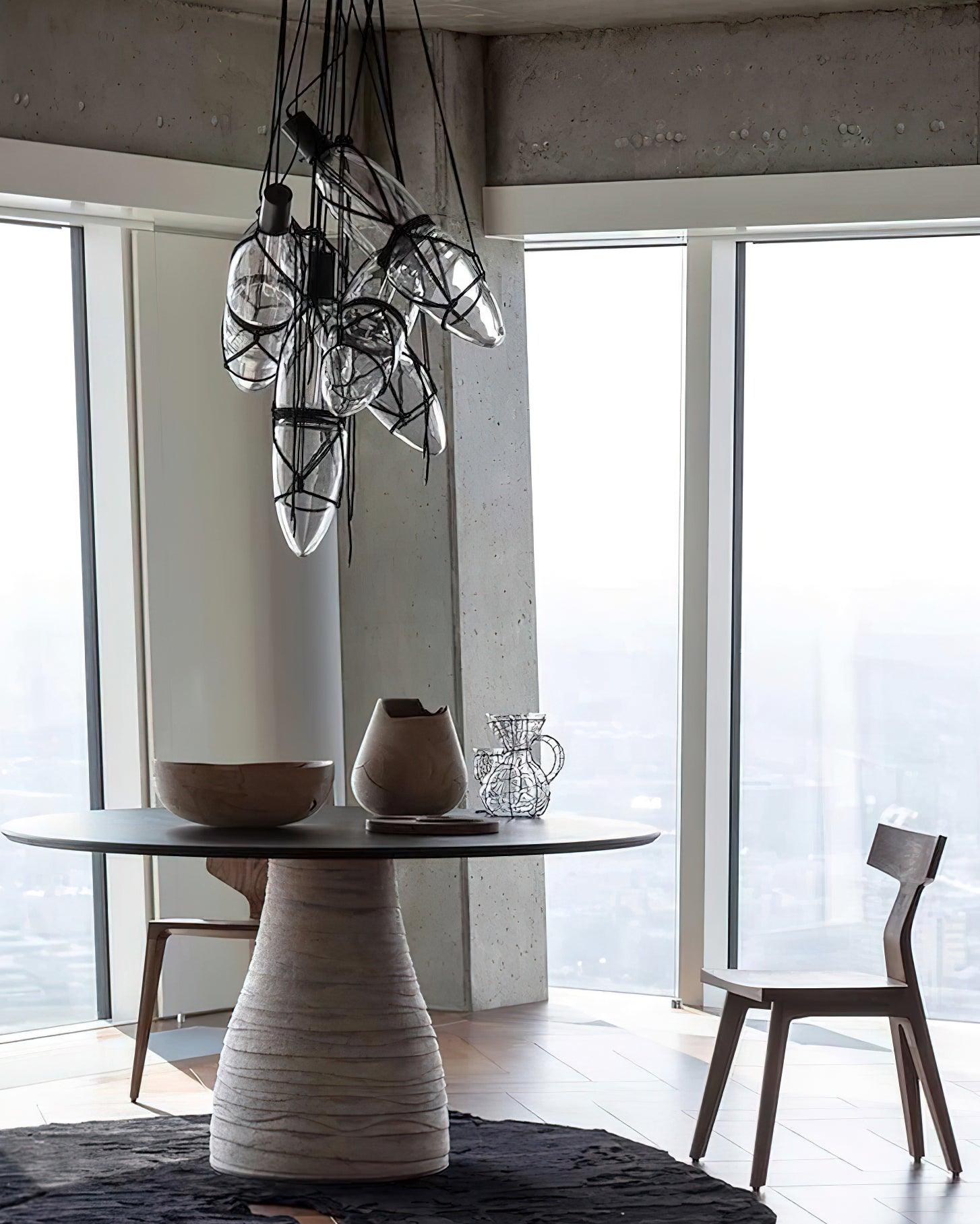 Castaway Bottle Glass Pendant Lamp - Blowlighting