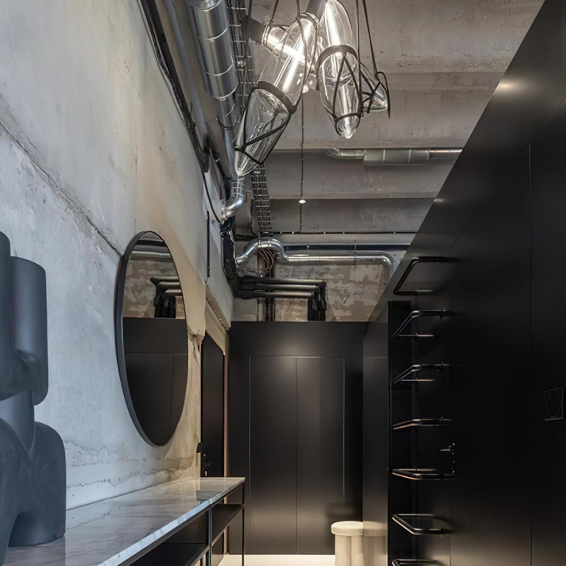 Castaway Bottle Glass Pendant Lamp - Blowlighting