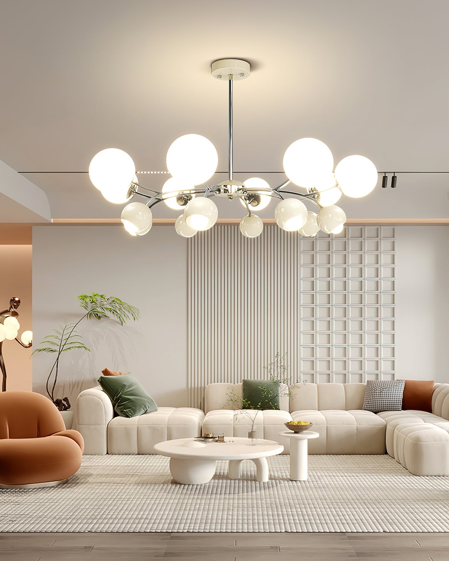 Celestial Spheres Chandelier - Blowlighting