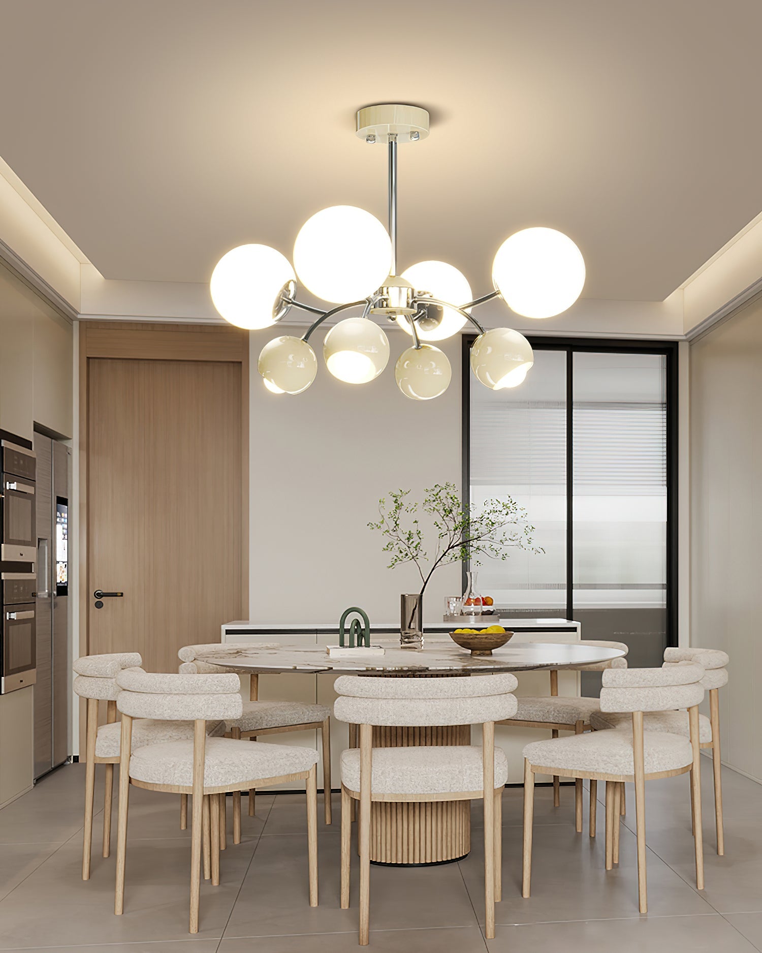 Celestial Spheres Chandelier - Blowlighting