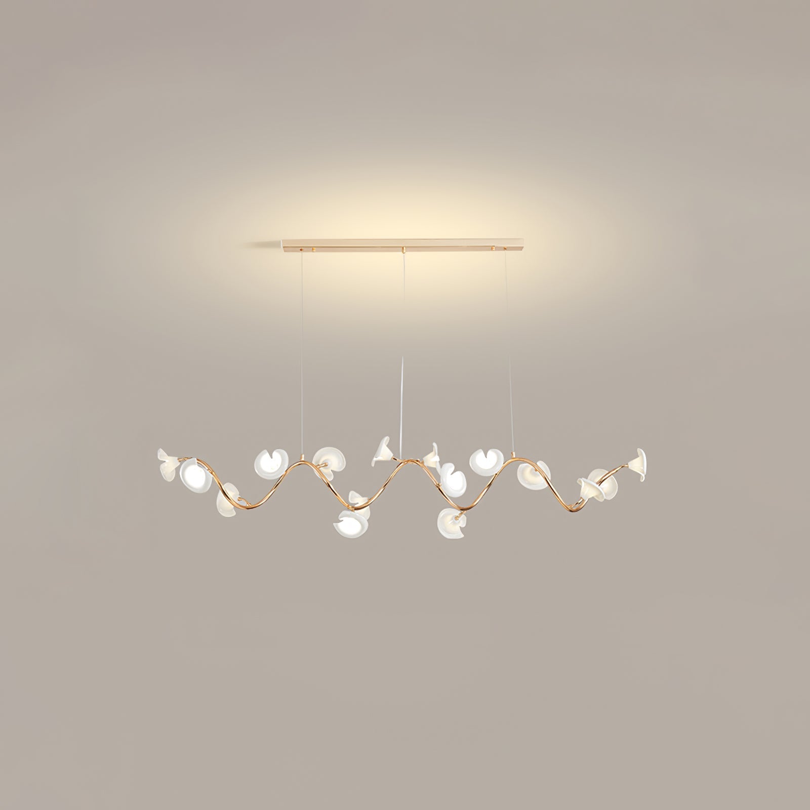 Aurora Chandelier Blossom Branch Elegant - Blowlighting