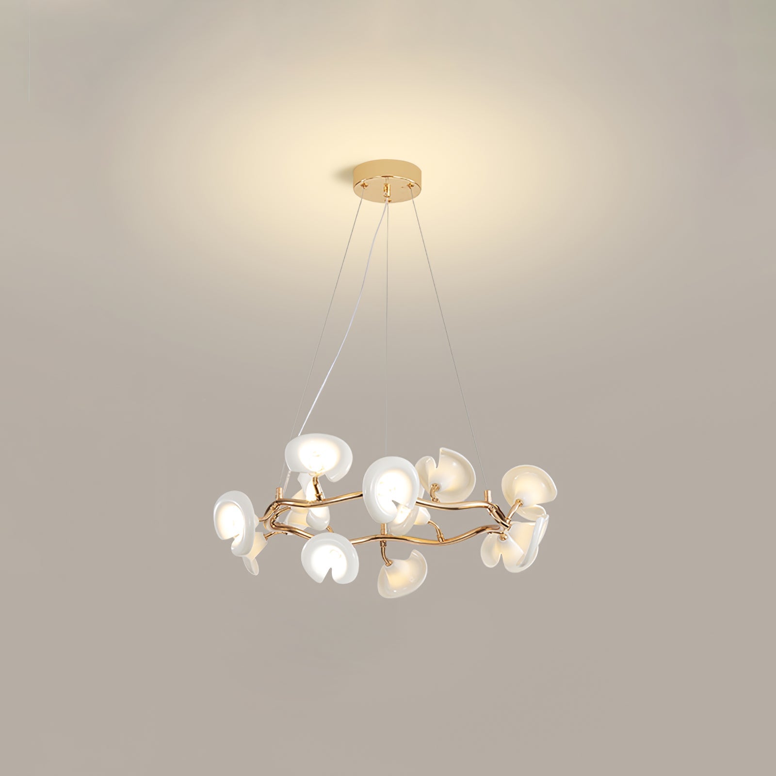 Aurora Chandelier Blossom Branch Elegant - Blowlighting