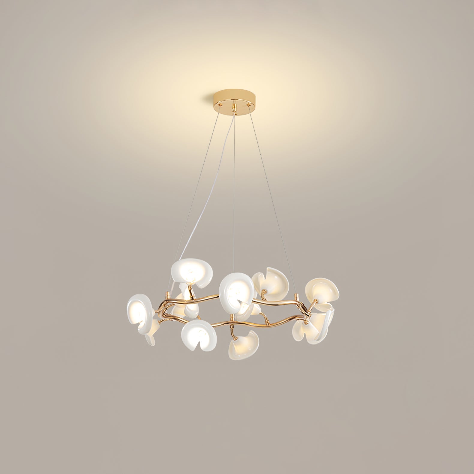 Aurora Chandelier Blossom Branch Elegant - Blowlighting