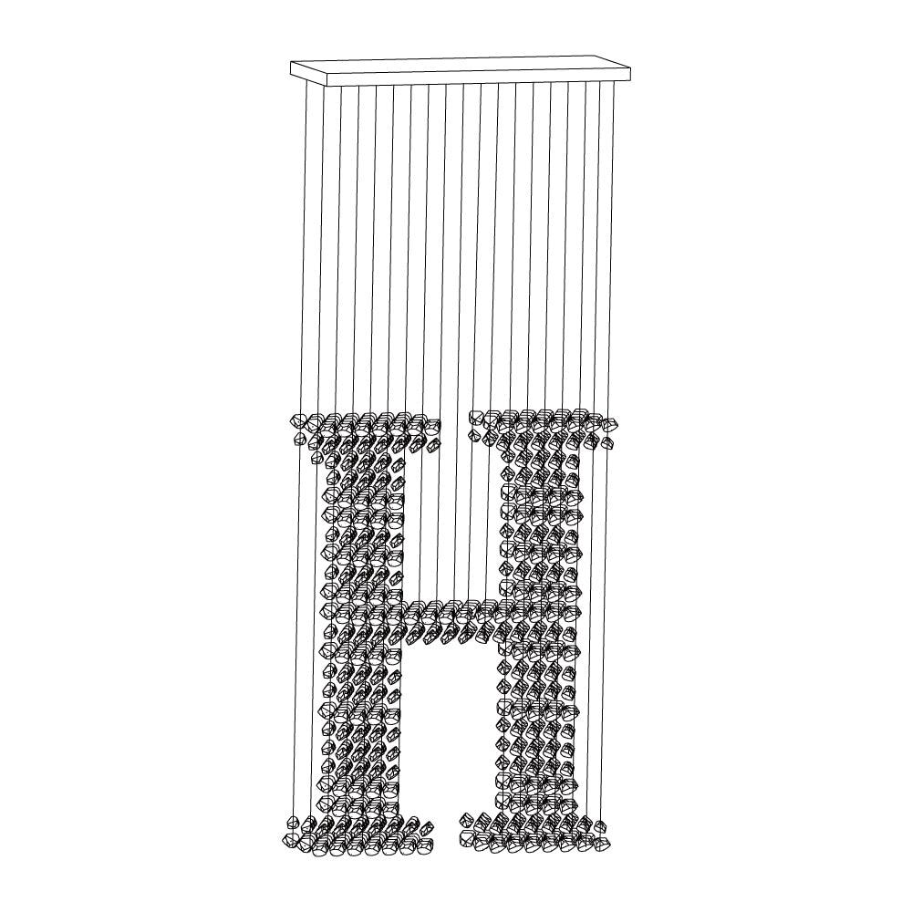 Julian Modern Stone Chandeliers - Blowlighting