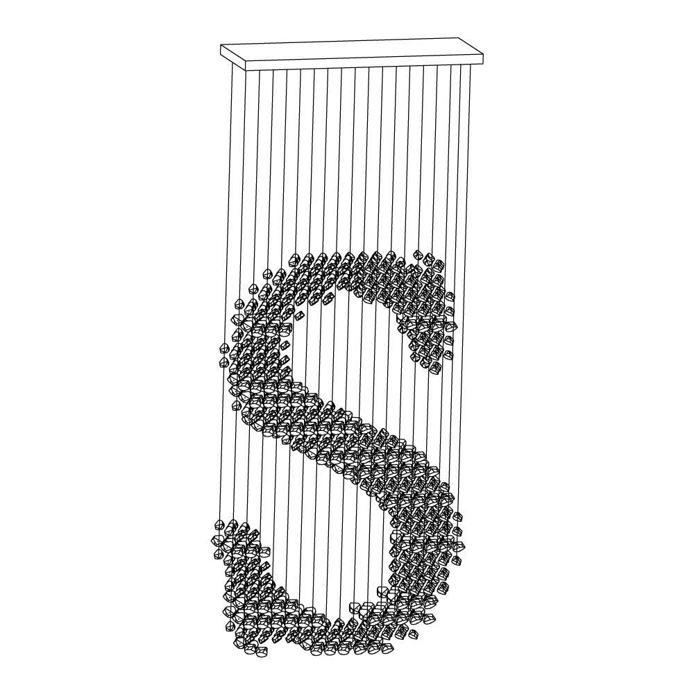 Luck Modern Stone Chandeliers - Blowlighting