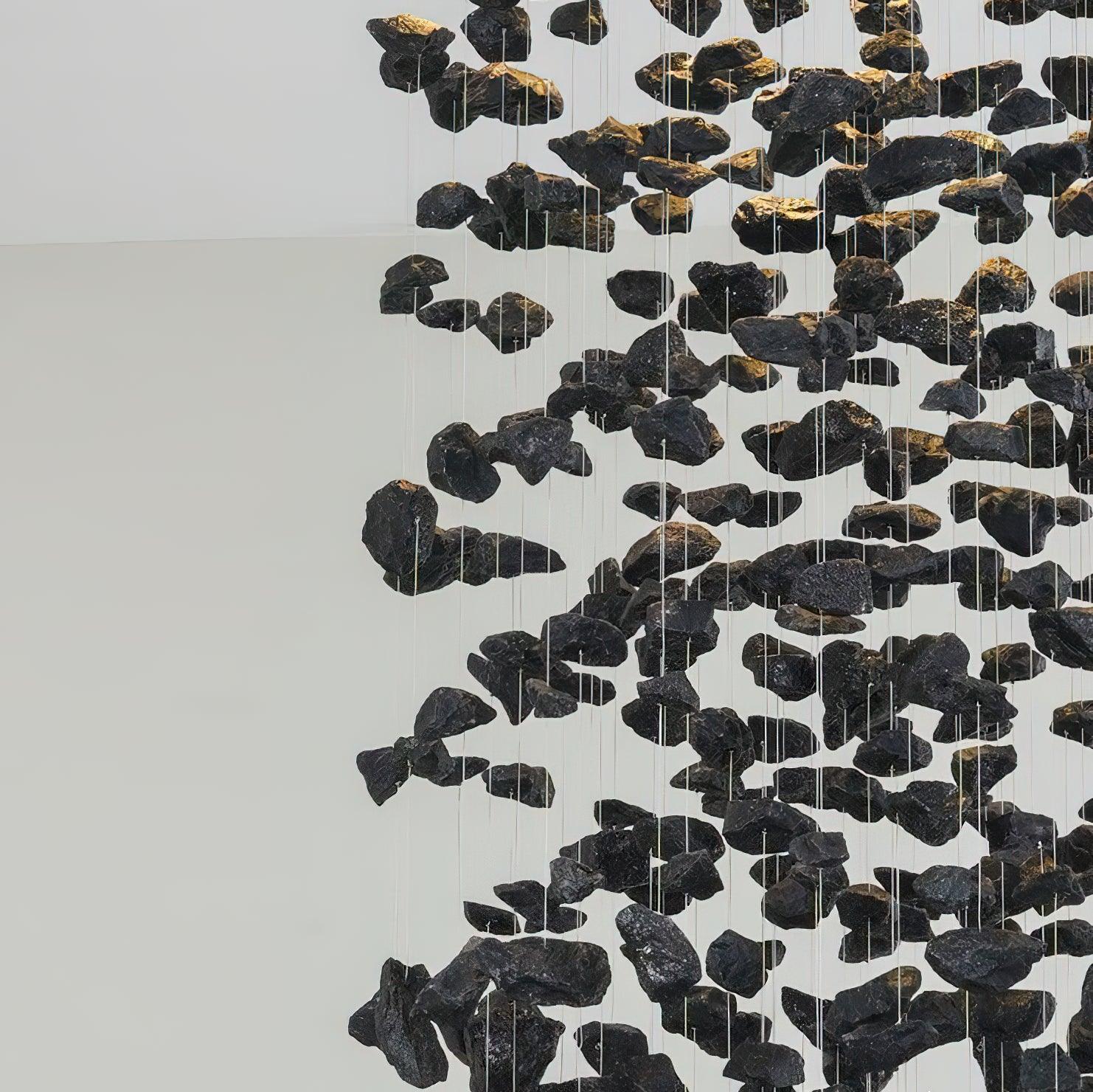 Aura Minimalist Stone Chandeliers - Blowlighting