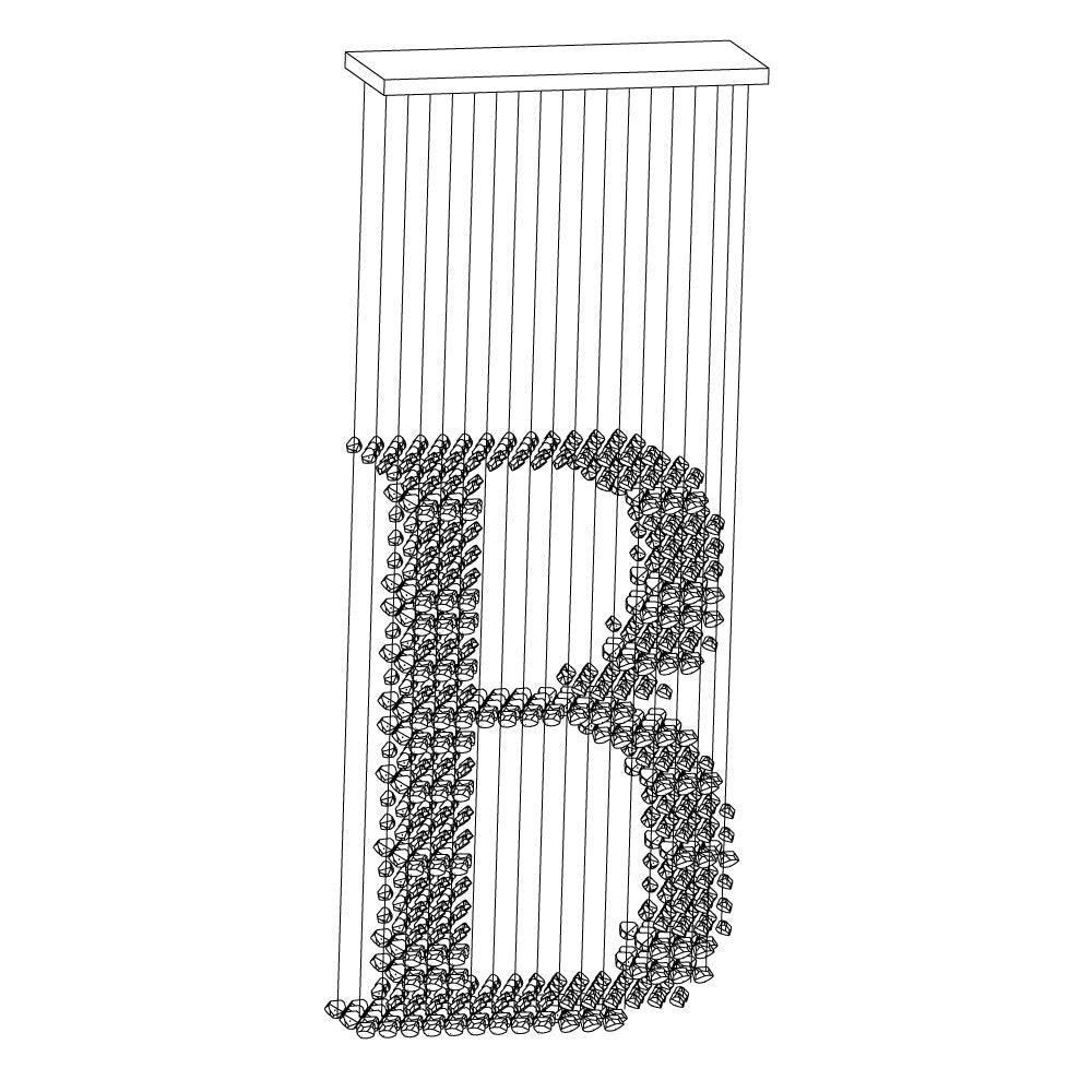 Brilliance Minimalist Stone Chandeliers - Blowlighting