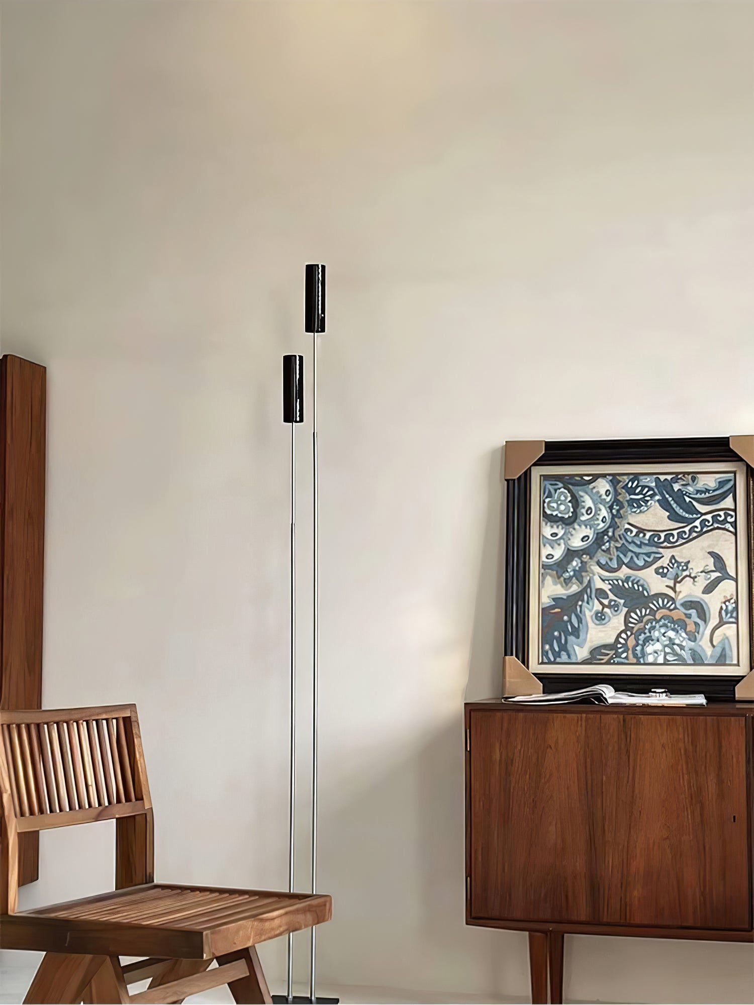 Telum Minimalist Black Floor Lamp - Blowlighting