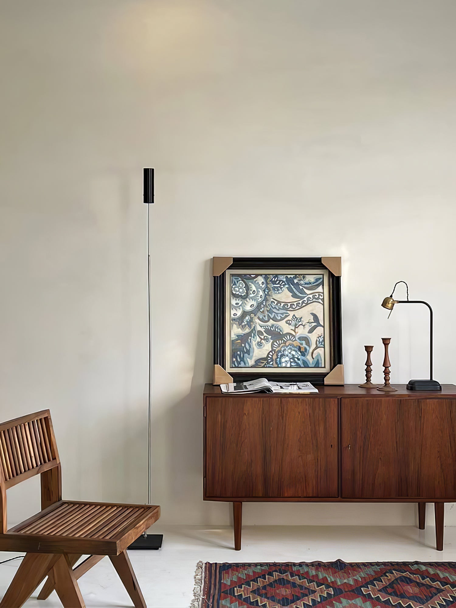 Telum Minimalist Black Floor Lamp - Blowlighting