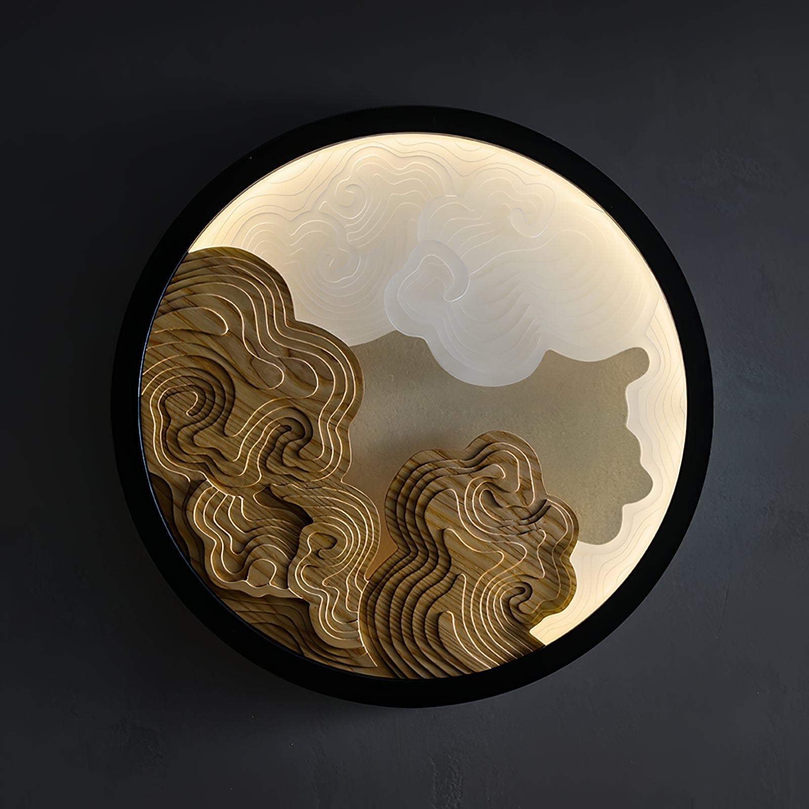 Grayson Modern Wood Wall Lamp - Blowlighting