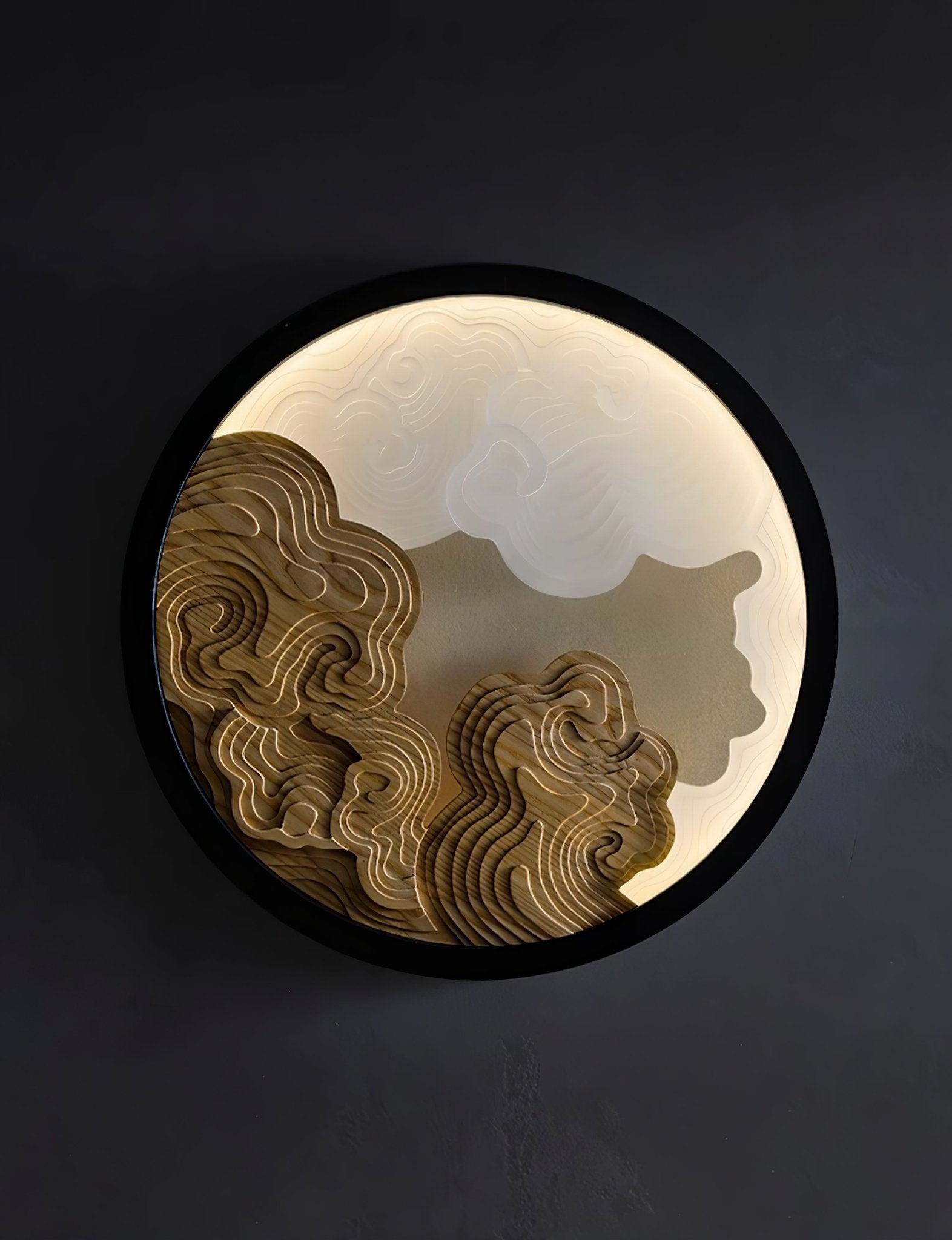 Grayson Modern Wood Wall Lamp - Blowlighting