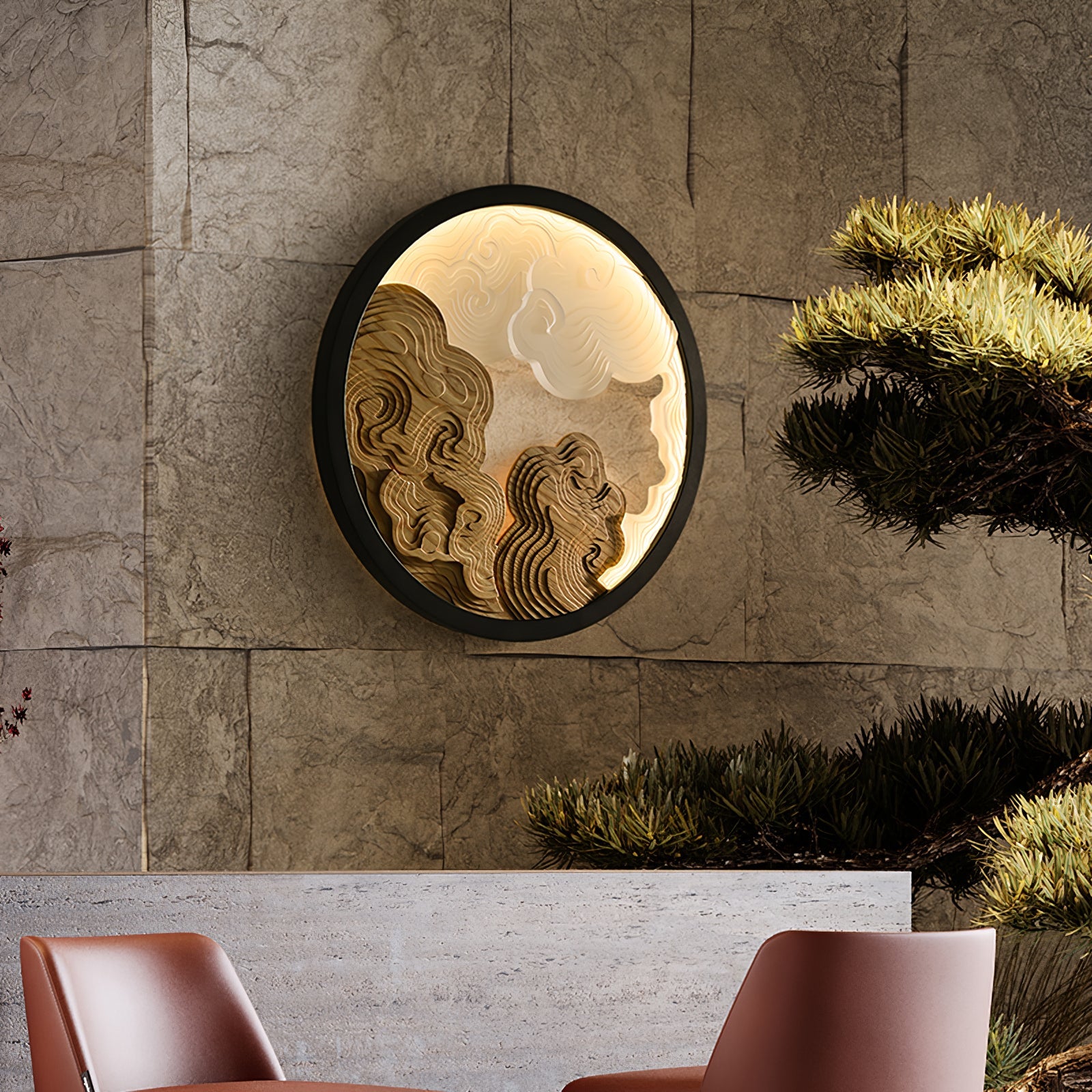 Grayson Modern Wood Wall Lamp - Blowlighting