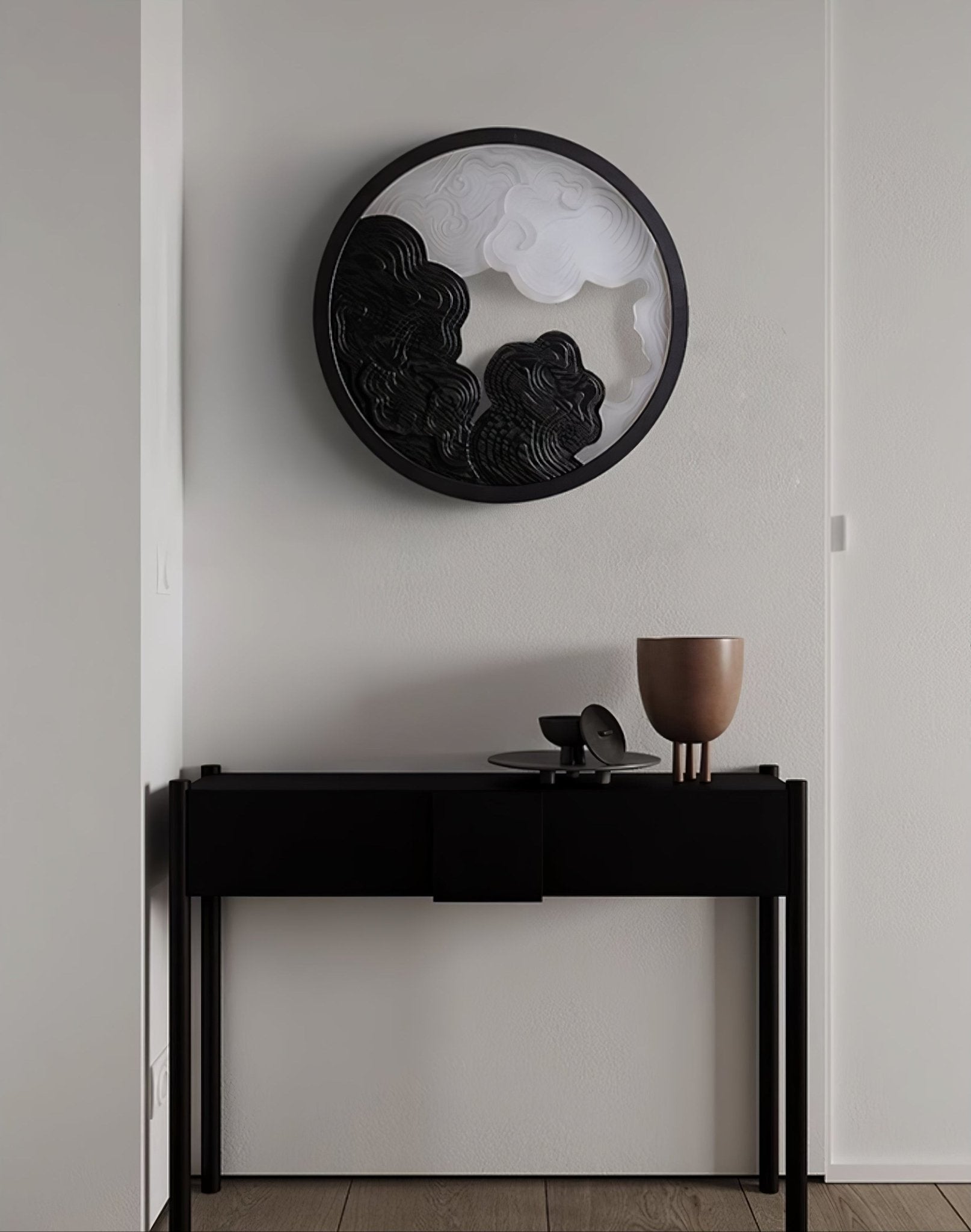 Grayson Modern Wood Wall Lamp - Blowlighting