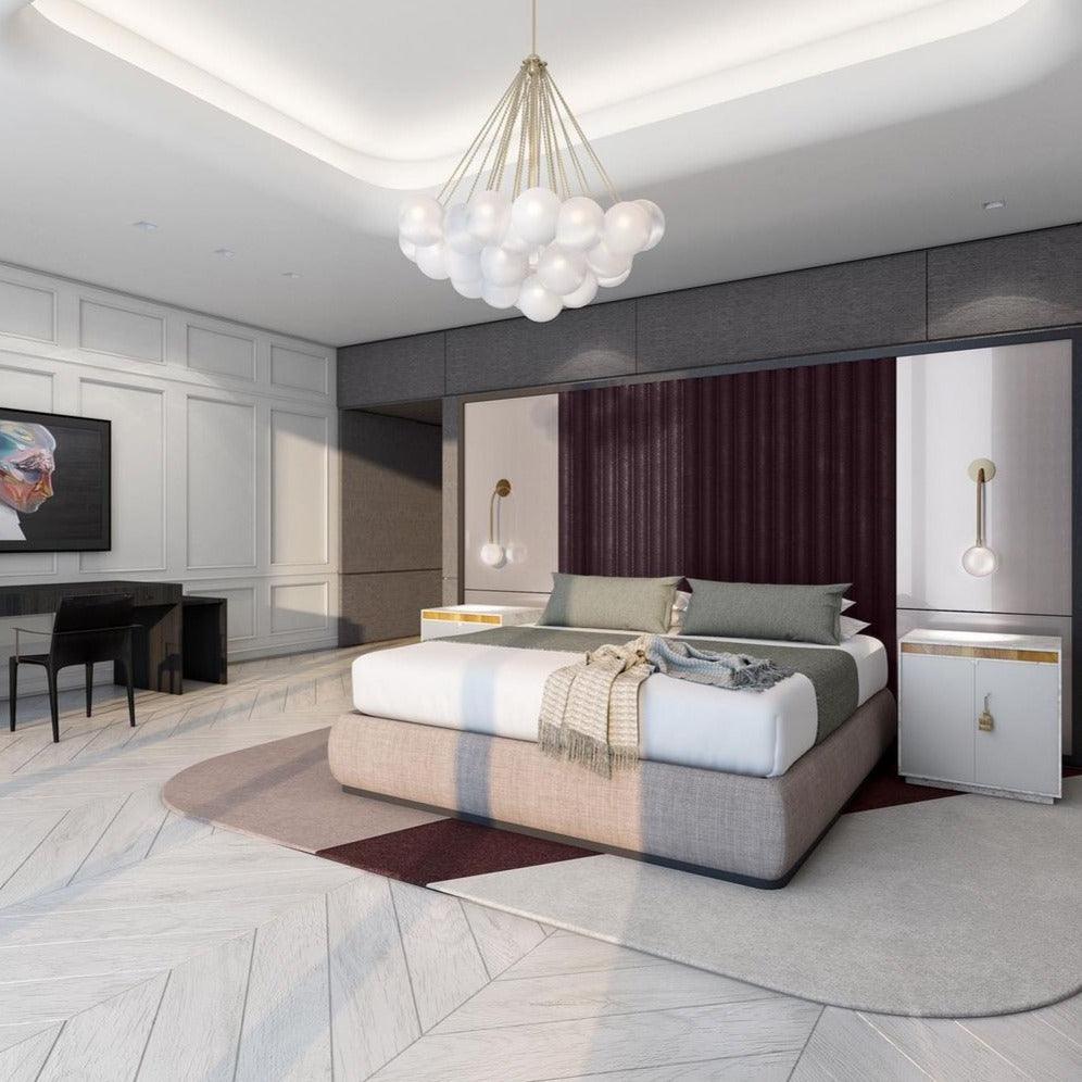 Bubble Chandelier - Blowlighting