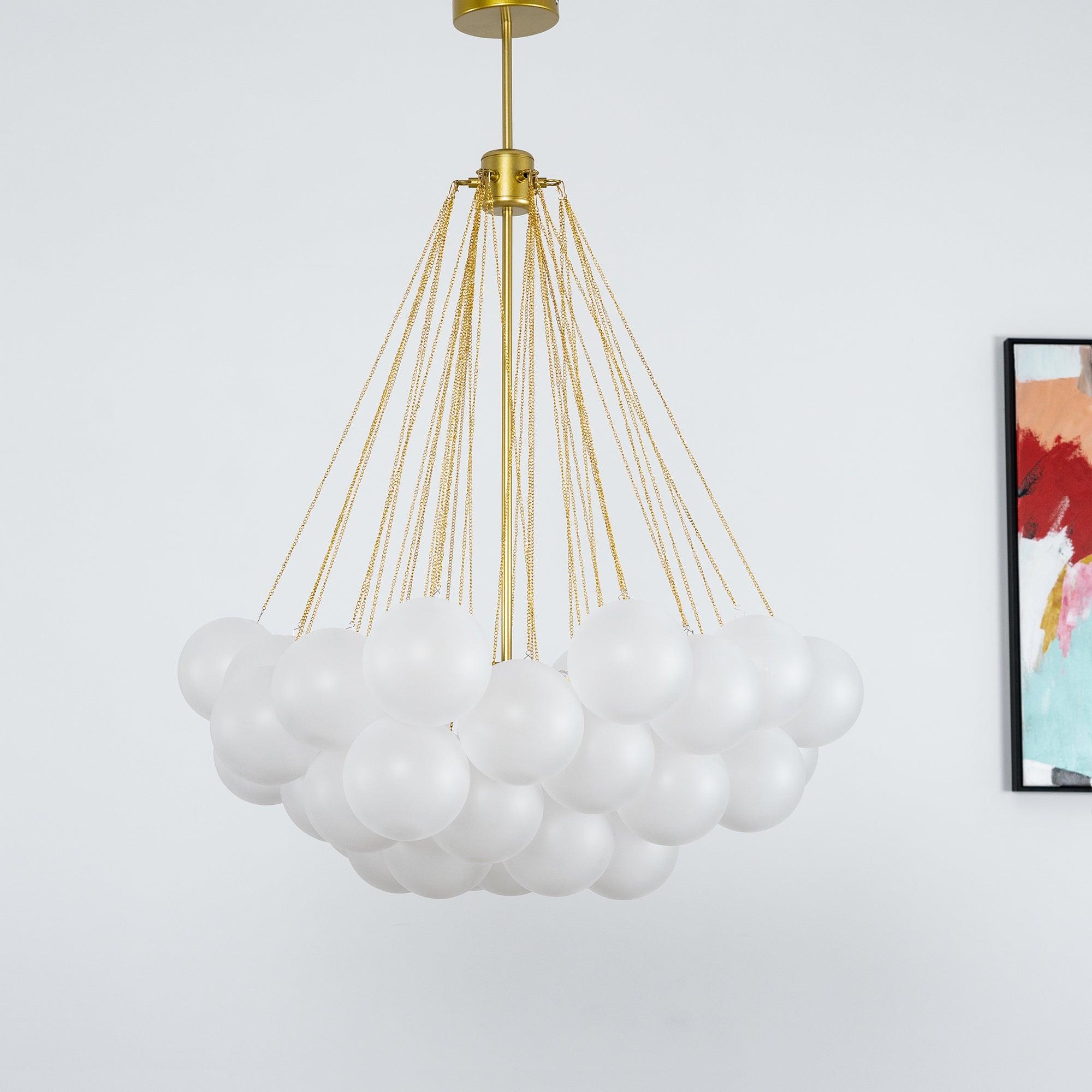 Bubble Chandelier - Blowlighting