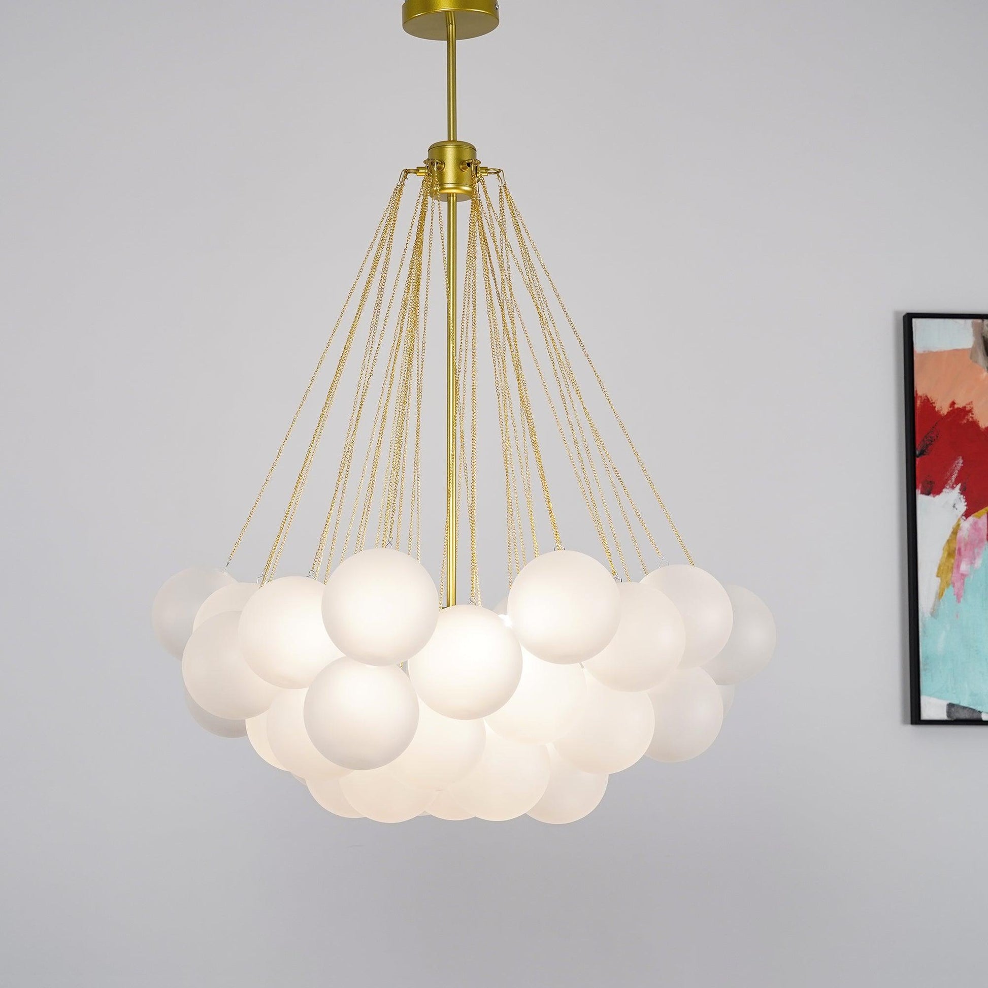 Bubble Chandelier - Blowlighting