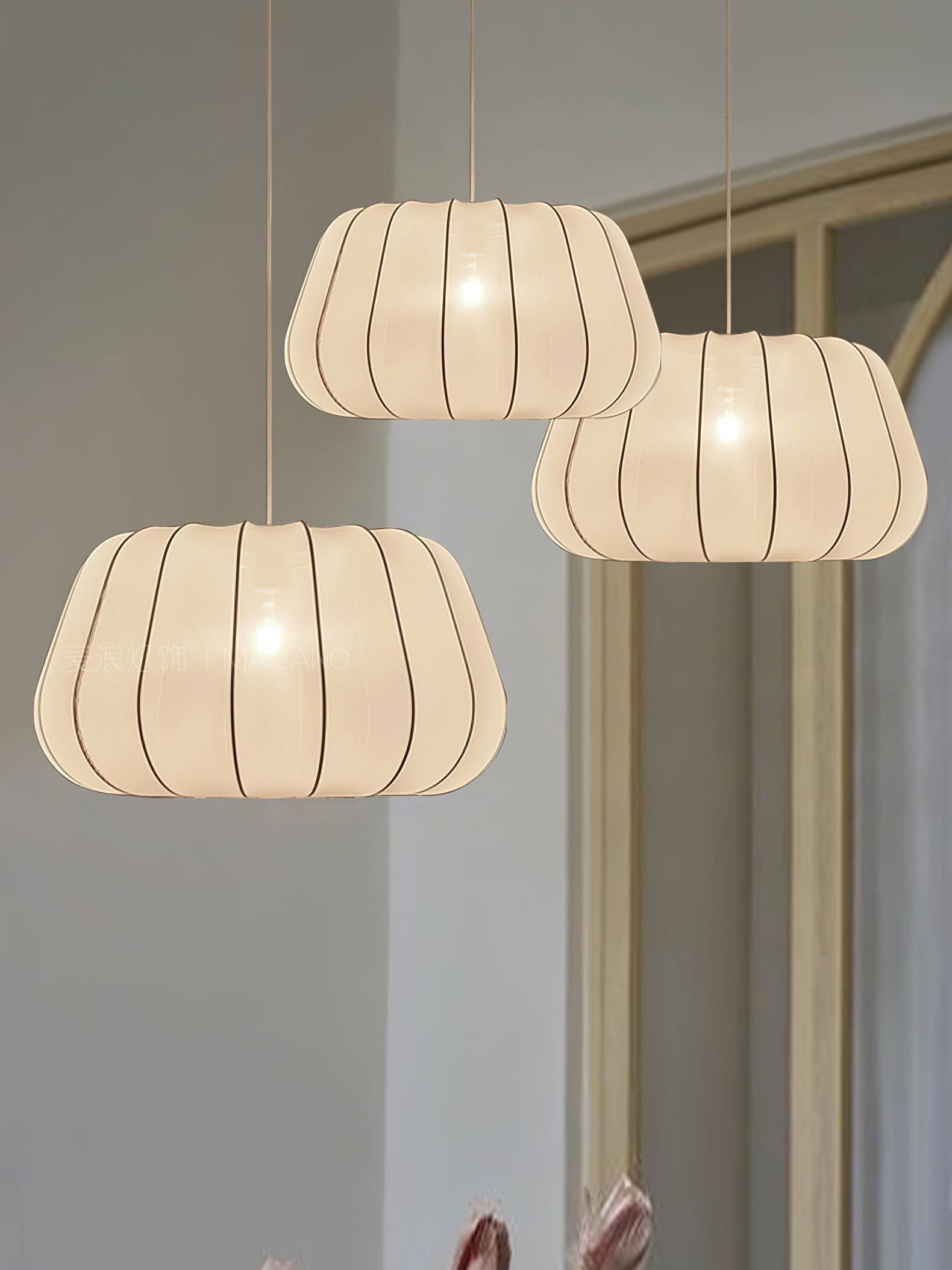 Cloud Fabric Pendant Lamp - Blowlighting