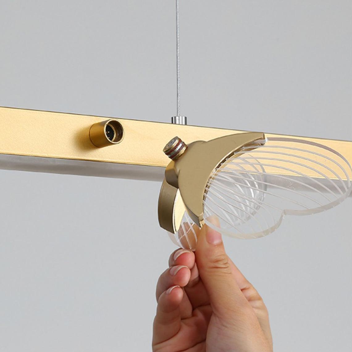 Jesse Modern Metal Chandelier - Blowlighting