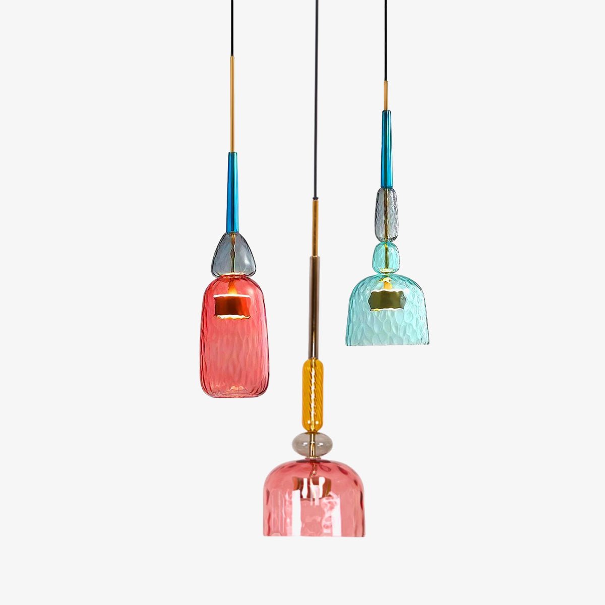 Muse Bohemian Glass Pendant Lamp - Blowlighting