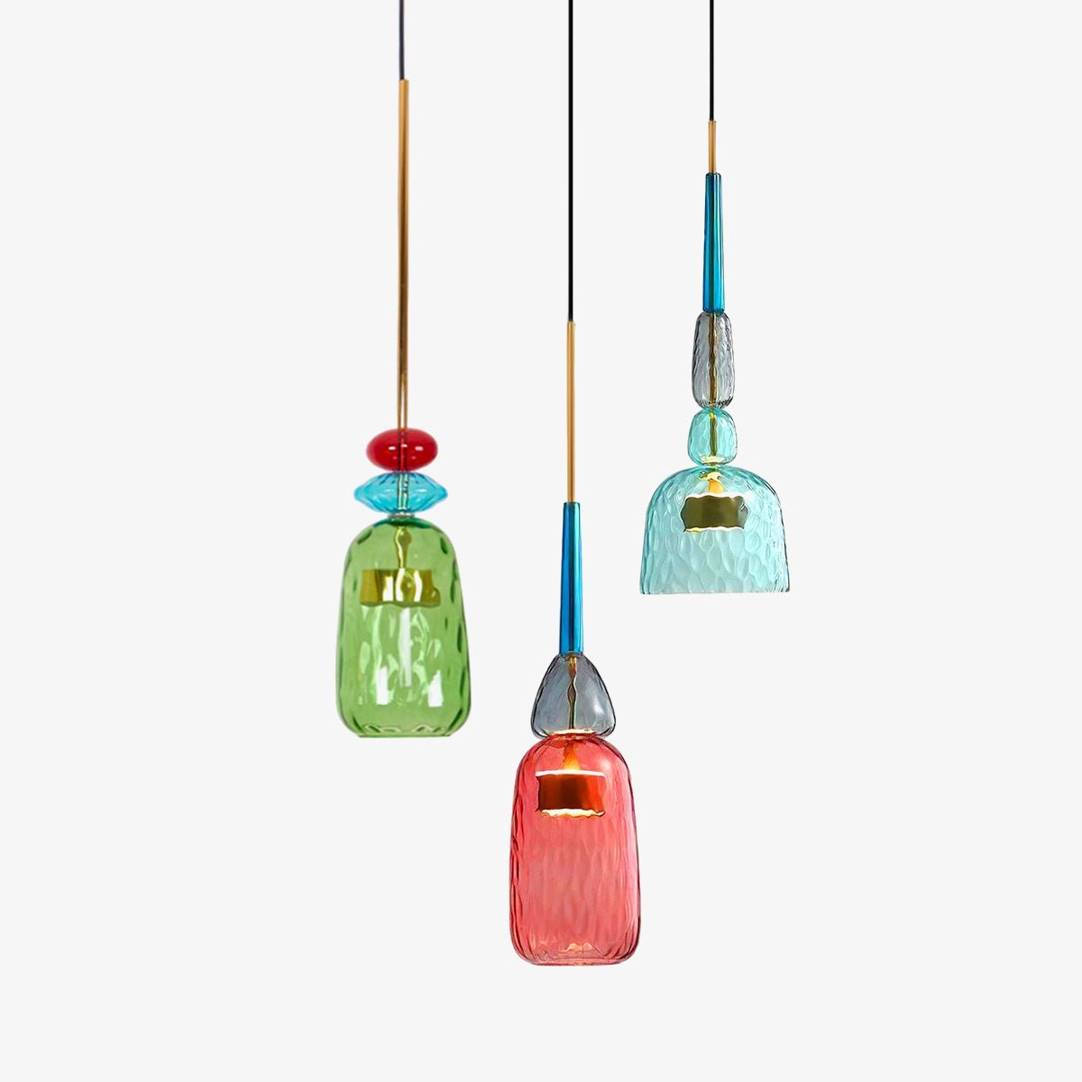 Muse Bohemian Glass Pendant Lamp - Blowlighting