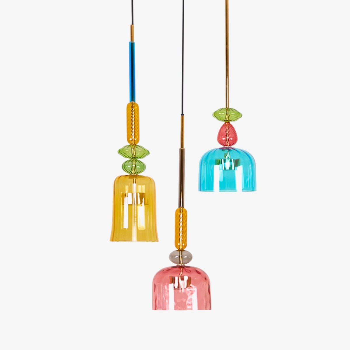 Muse Bohemian Glass Pendant Lamp - Blowlighting