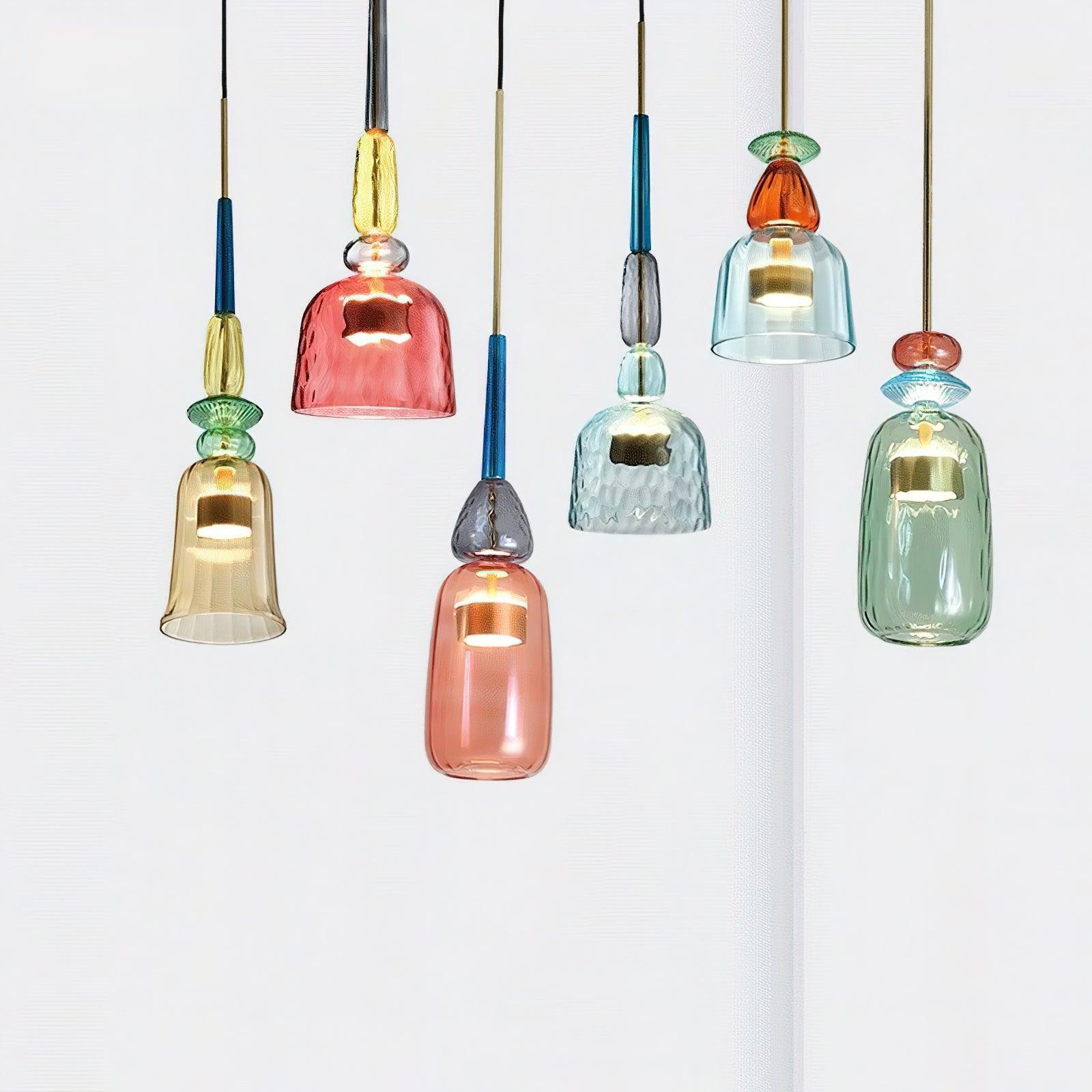 Muse Bohemian Glass Pendant Lamp - Blowlighting