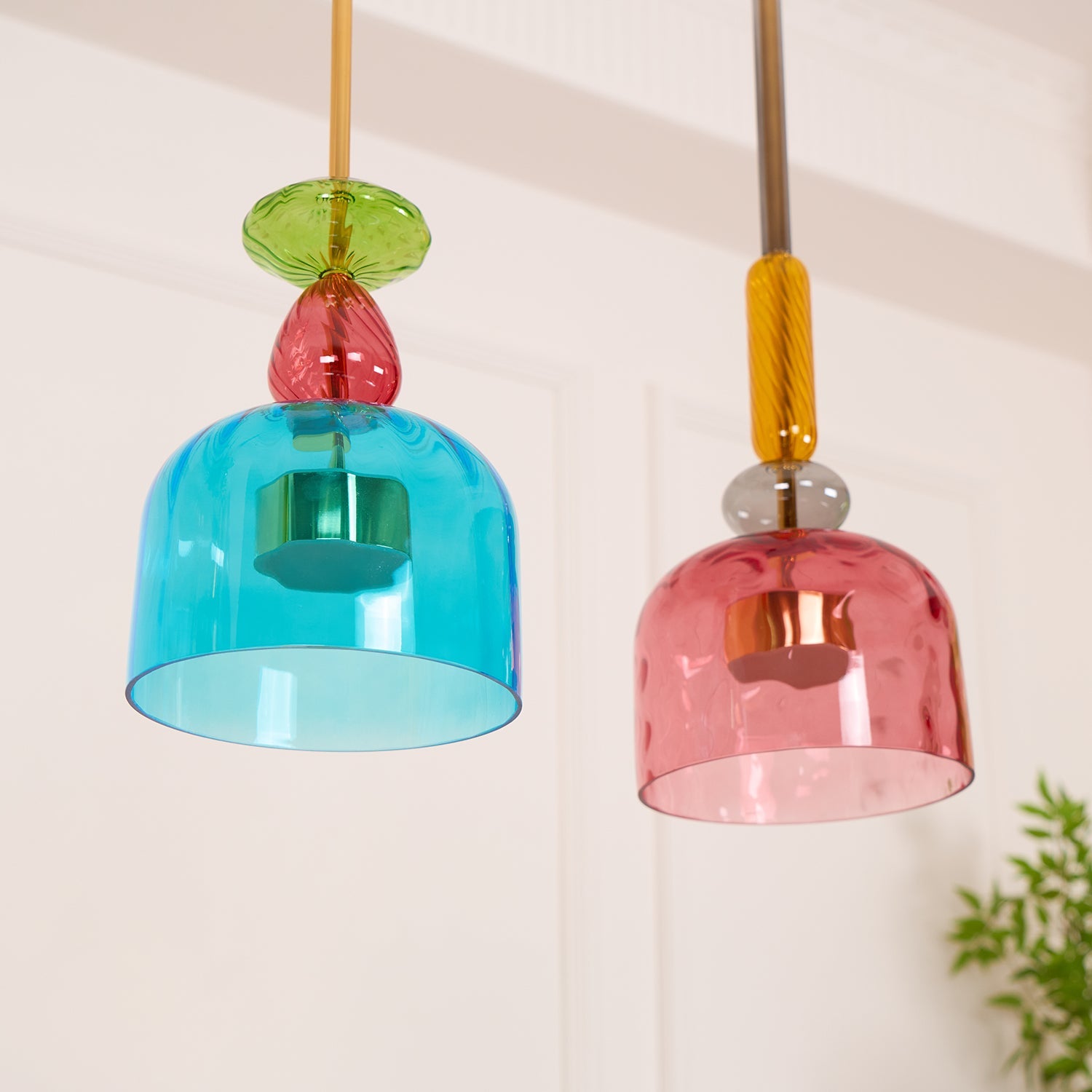 Muse Bohemian Glass Pendant Lamp - Blowlighting