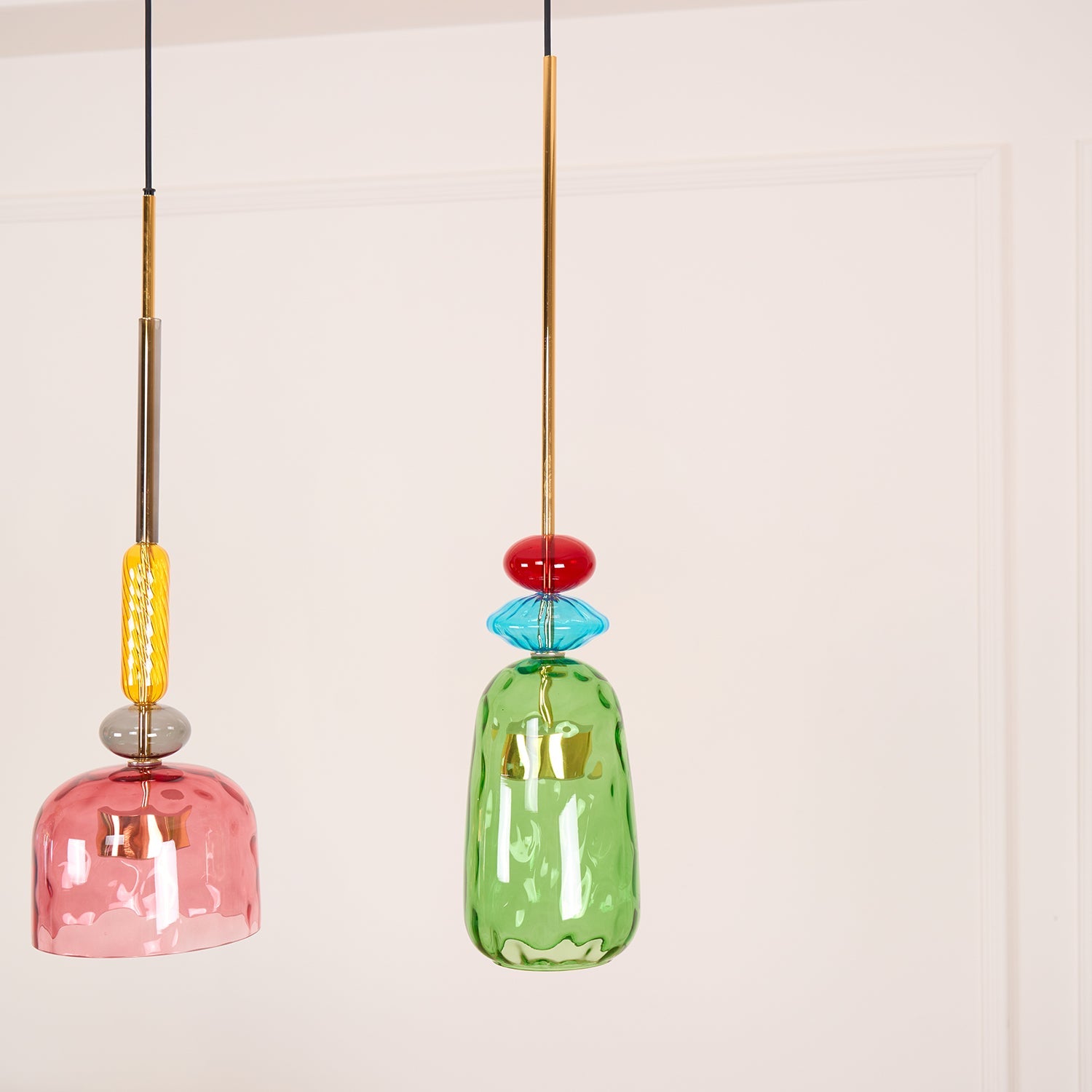 Muse Bohemian Glass Pendant Lamp - Blowlighting