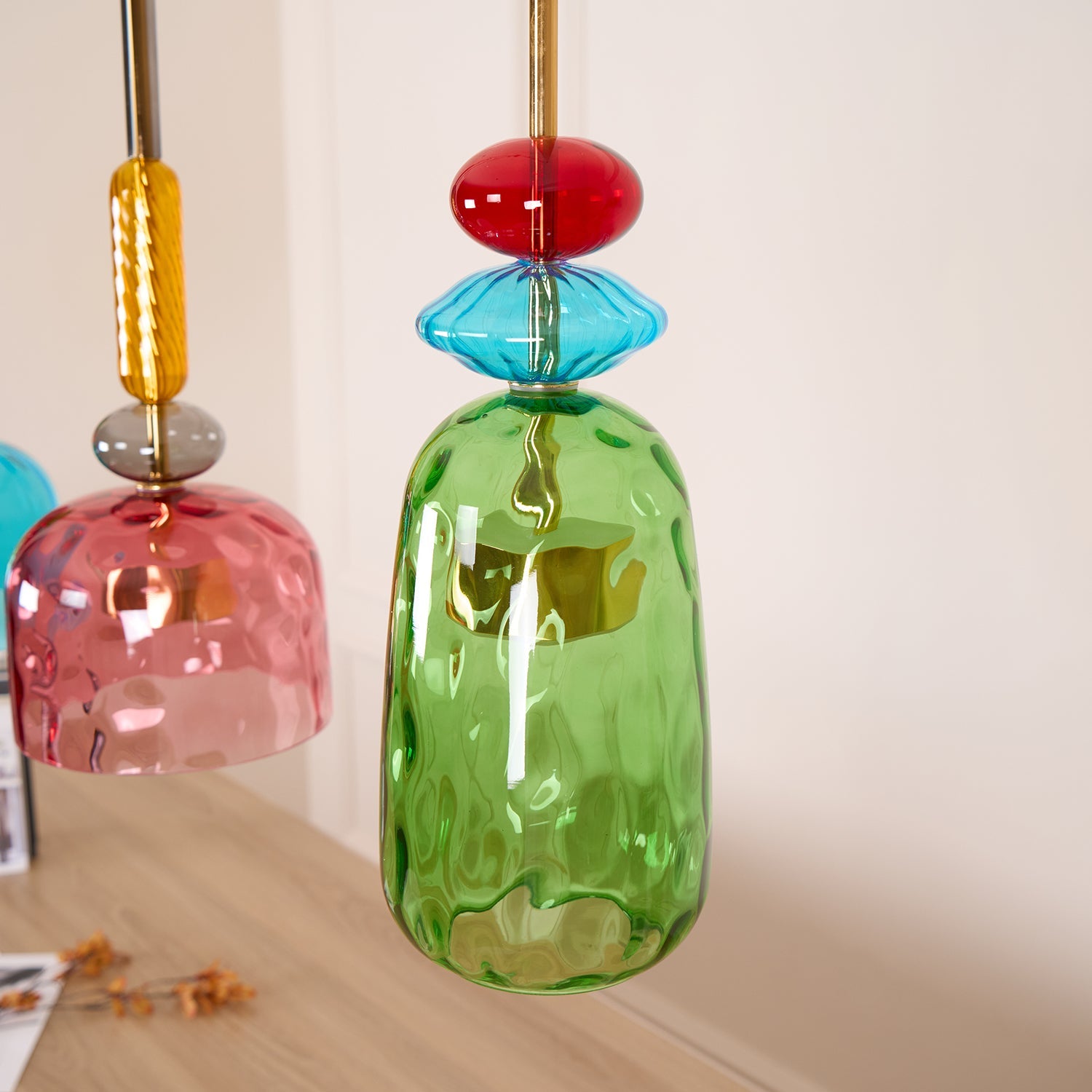 Muse Bohemian Glass Pendant Lamp - Blowlighting