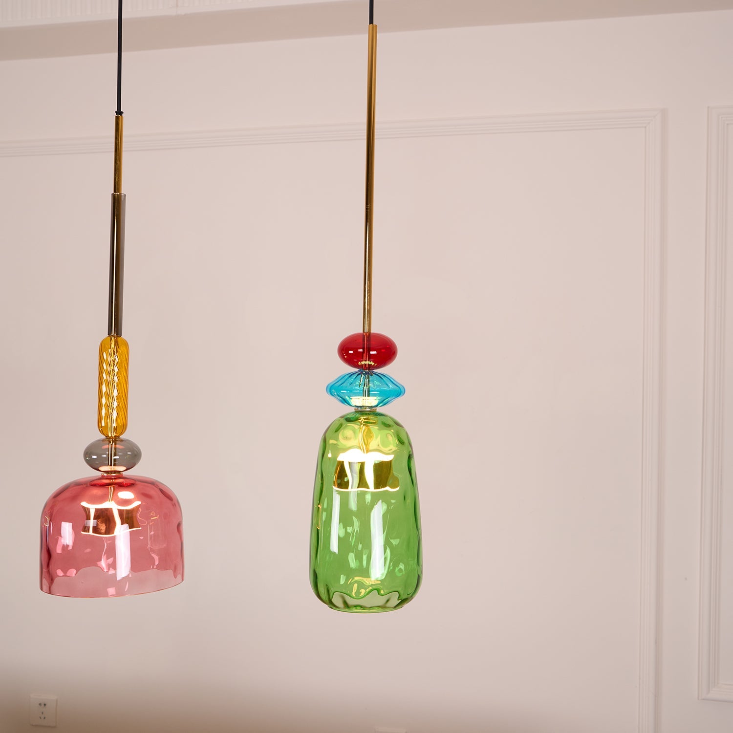 Muse Bohemian Glass Pendant Lamp - Blowlighting